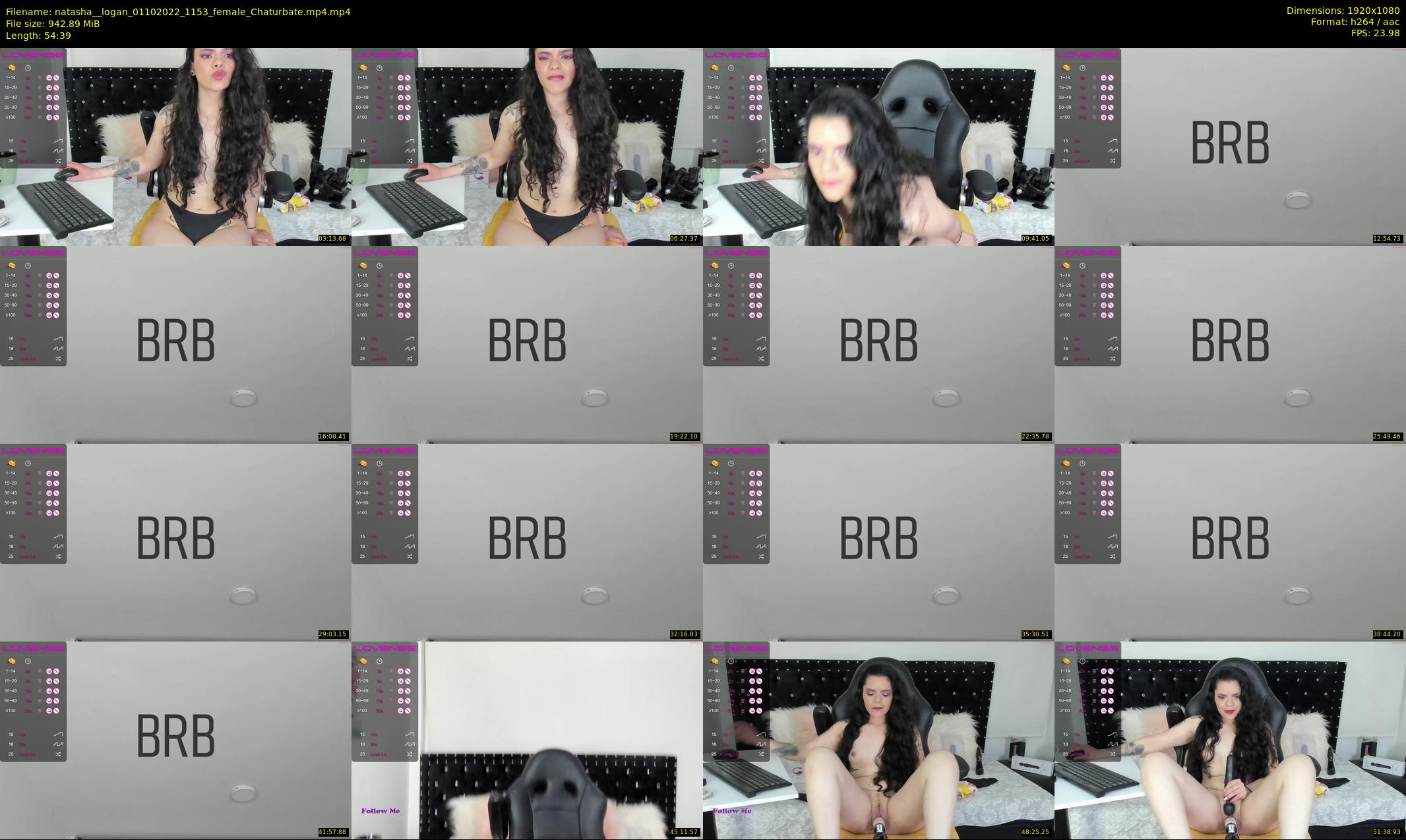 natasha__logan — 55 minute Chaturbate female cam show recording, 1080p, Oct 1, 2022