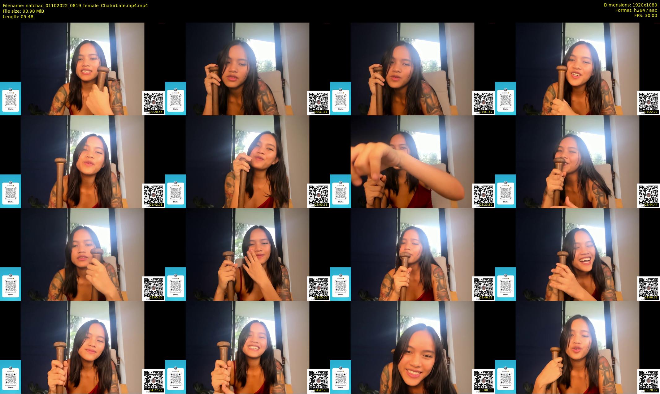 natchac — 6 minute Chaturbate female cam show recording, 1080p, Oct 1, 2022