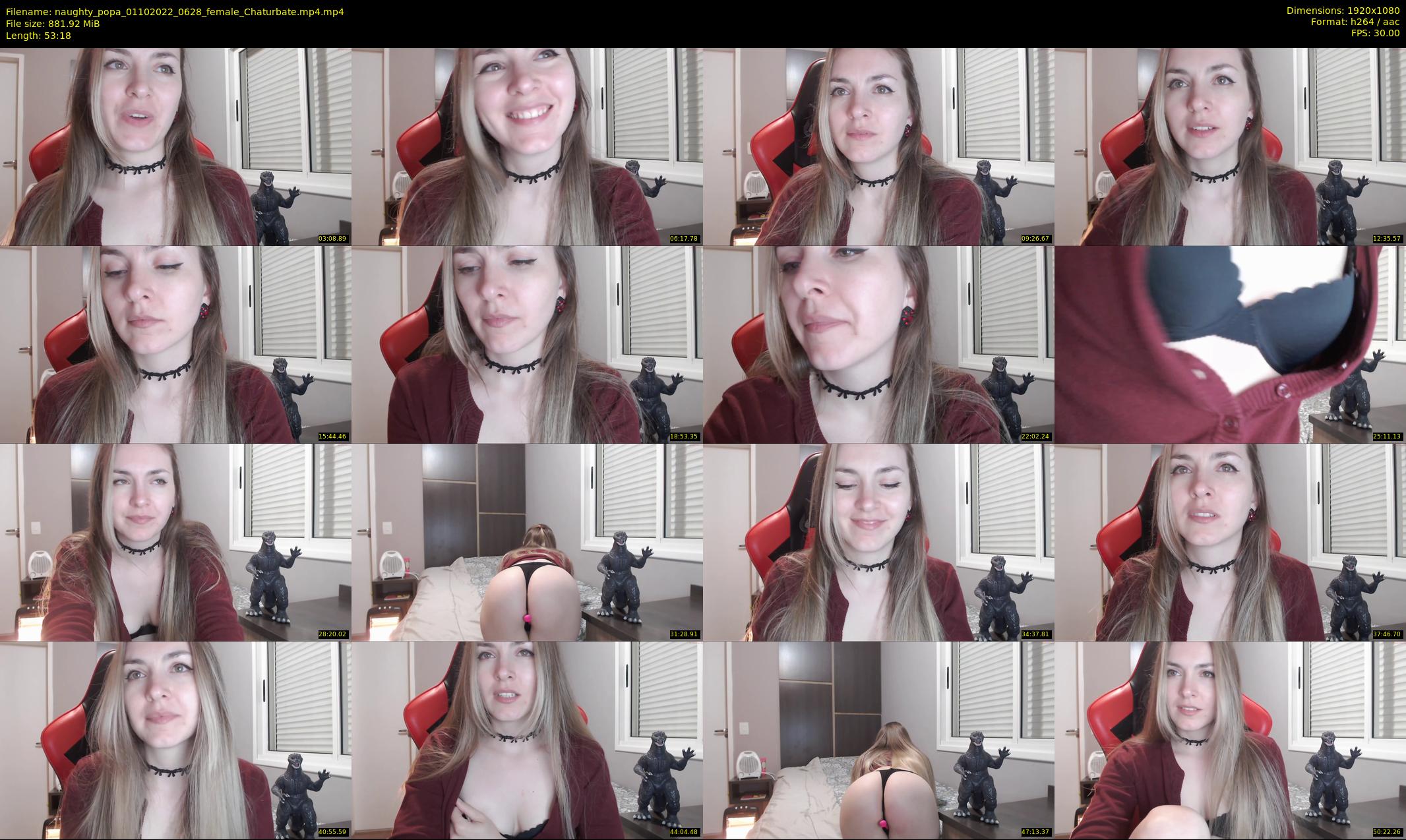 naughty_popa — 54 minute Chaturbate female cam show recording, 1080p, Oct 1, 2022