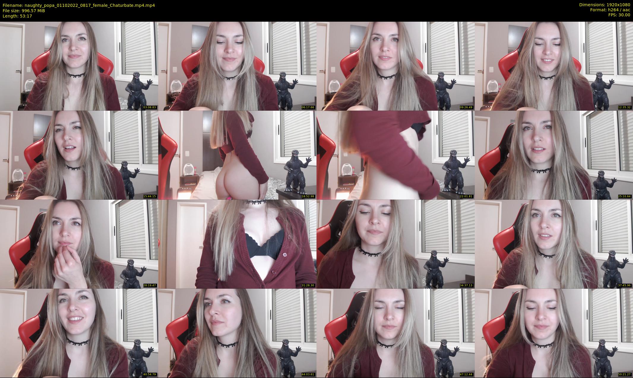 naughty_popa — 54 minute Chaturbate female cam show recording, 1080p, Oct 1, 2022
