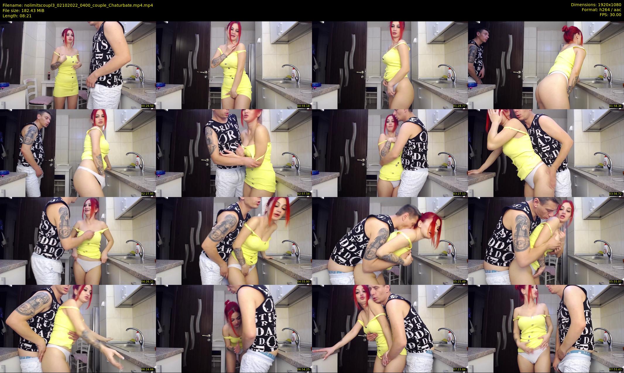 nolimitscoupl3 — 9 minute Chaturbate couple cam show recording, 1080p, Oct 2, 2022