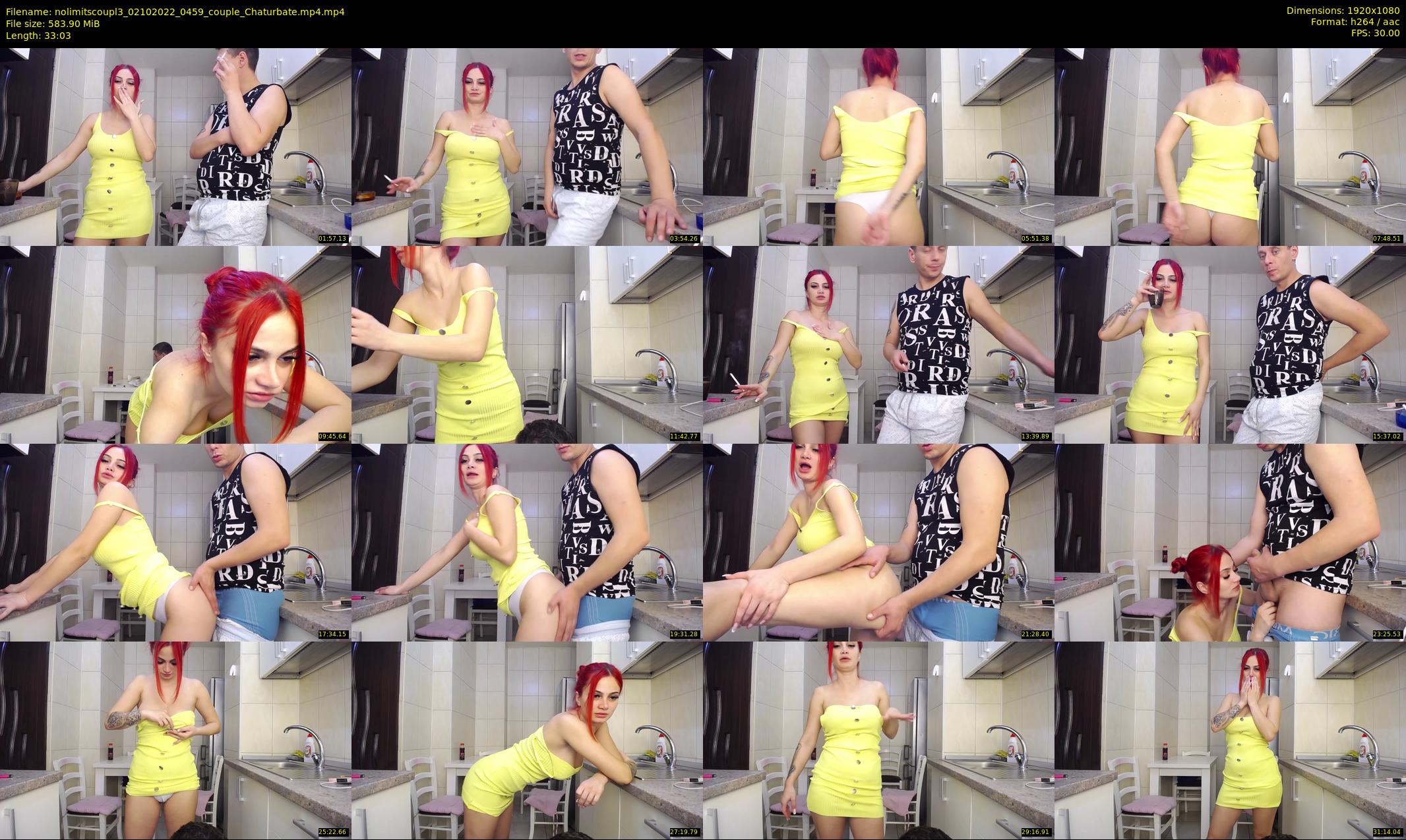 nolimitscoupl3 — 34 minute Chaturbate couple cam show recording, 1080p, Oct 2, 2022