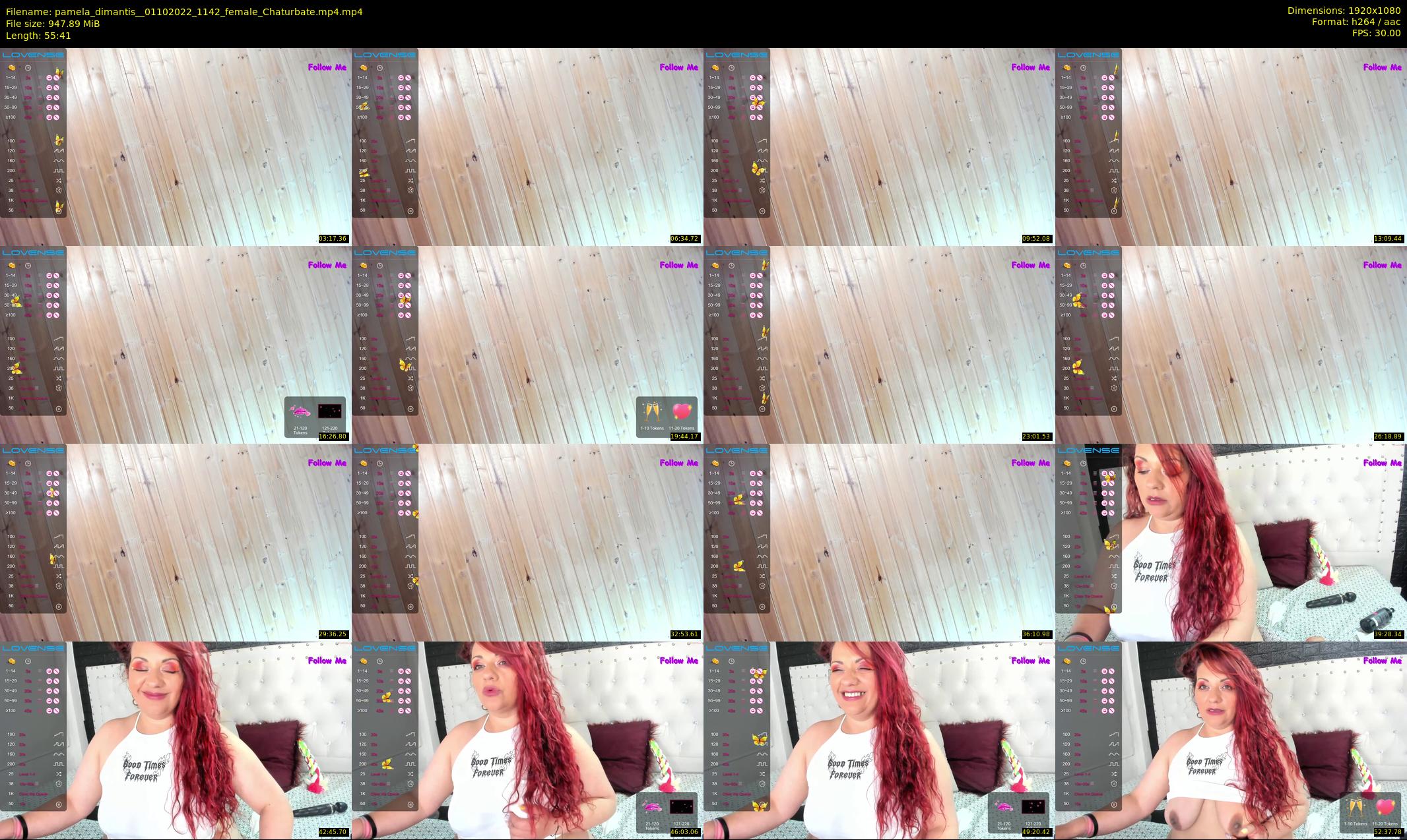 pamela_dimantis_ — 56 minute Chaturbate female cam show recording, 1080p, Oct 1, 2022