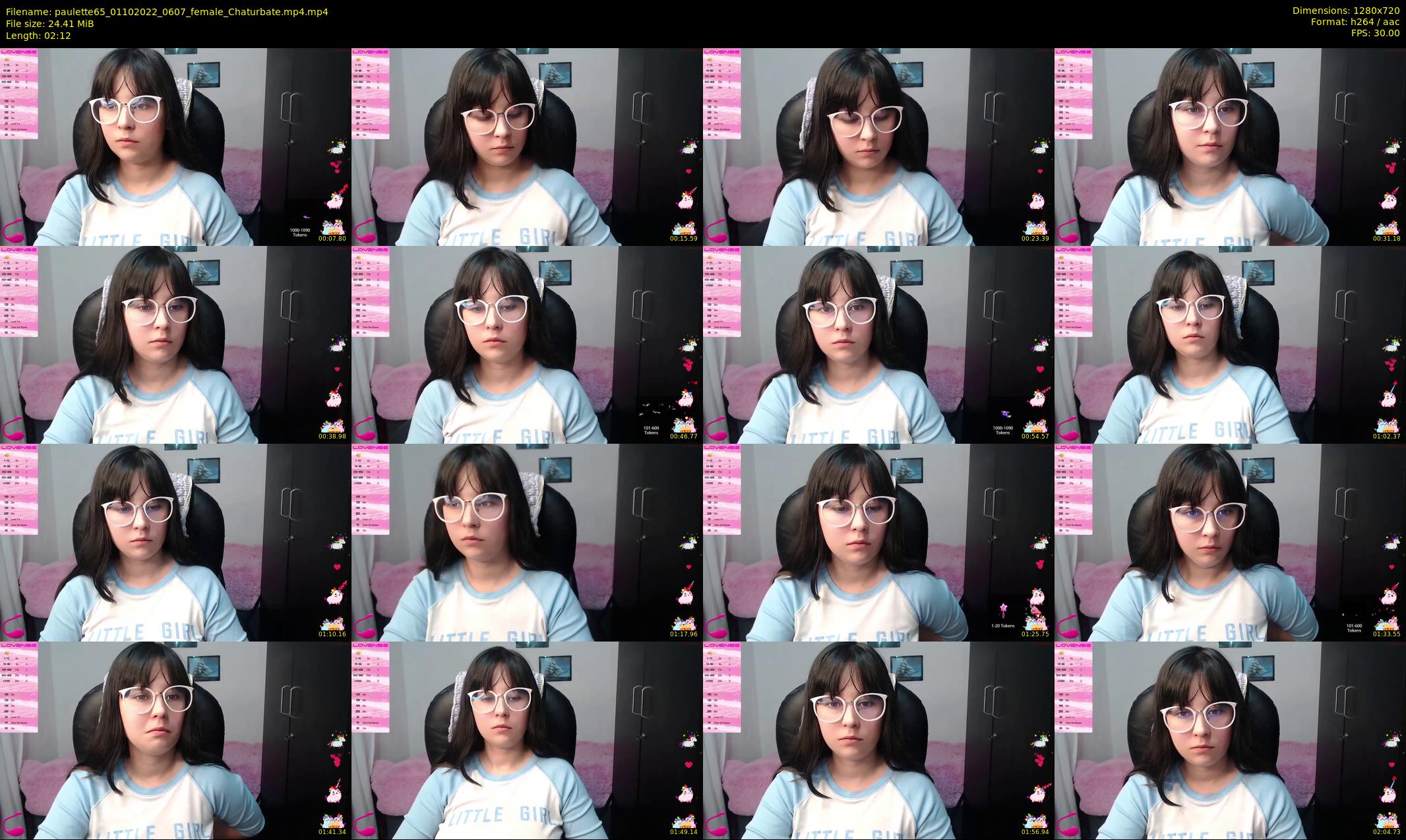 paulette65 — 3 minute Chaturbate female cam show recording, 720p, Oct 1, 2022