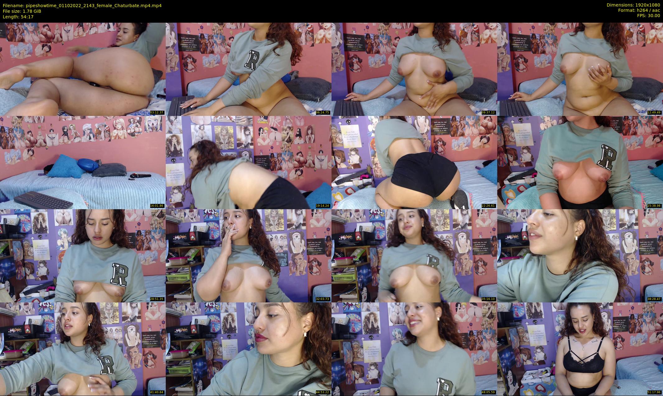 pipeshowtime — 55 minute Chaturbate couple cam show recording, 1080p, Oct 1, 2022