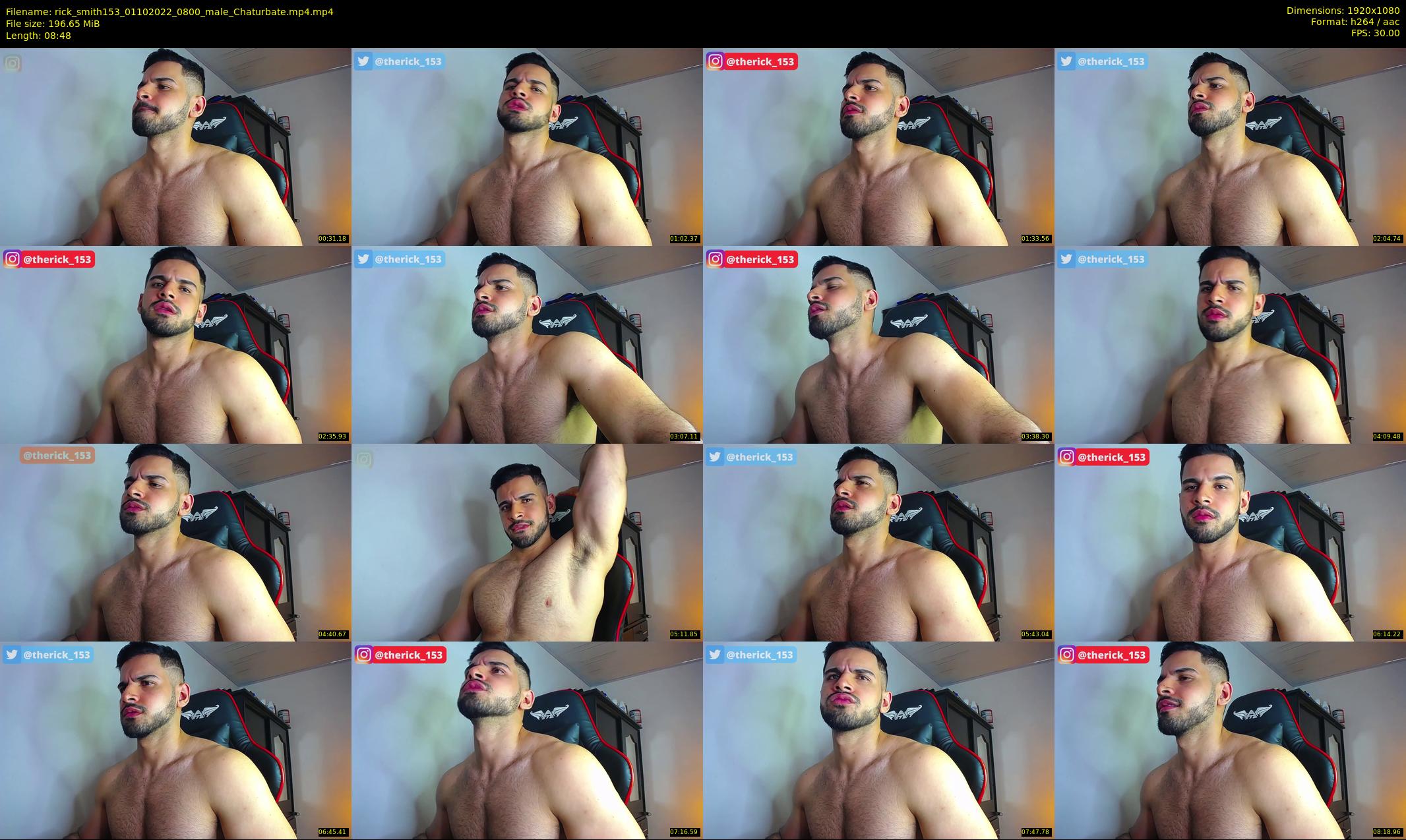 rick_smith153 — 9 minute Chaturbate male cam show recording, 1080p, Oct 1, 2022