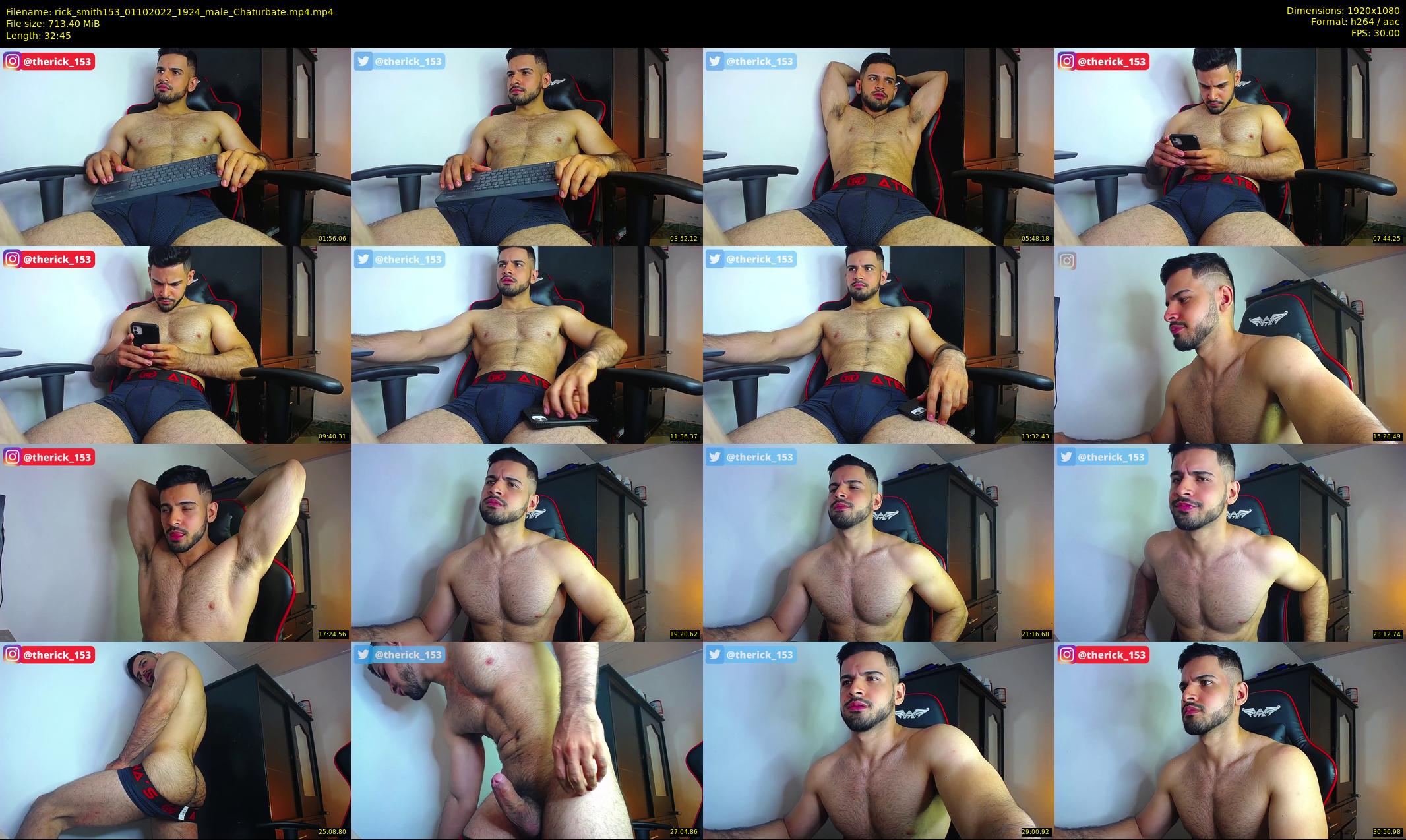 rick_smith153 — 33 minute Chaturbate male cam show recording, 1080p, Oct 1, 2022