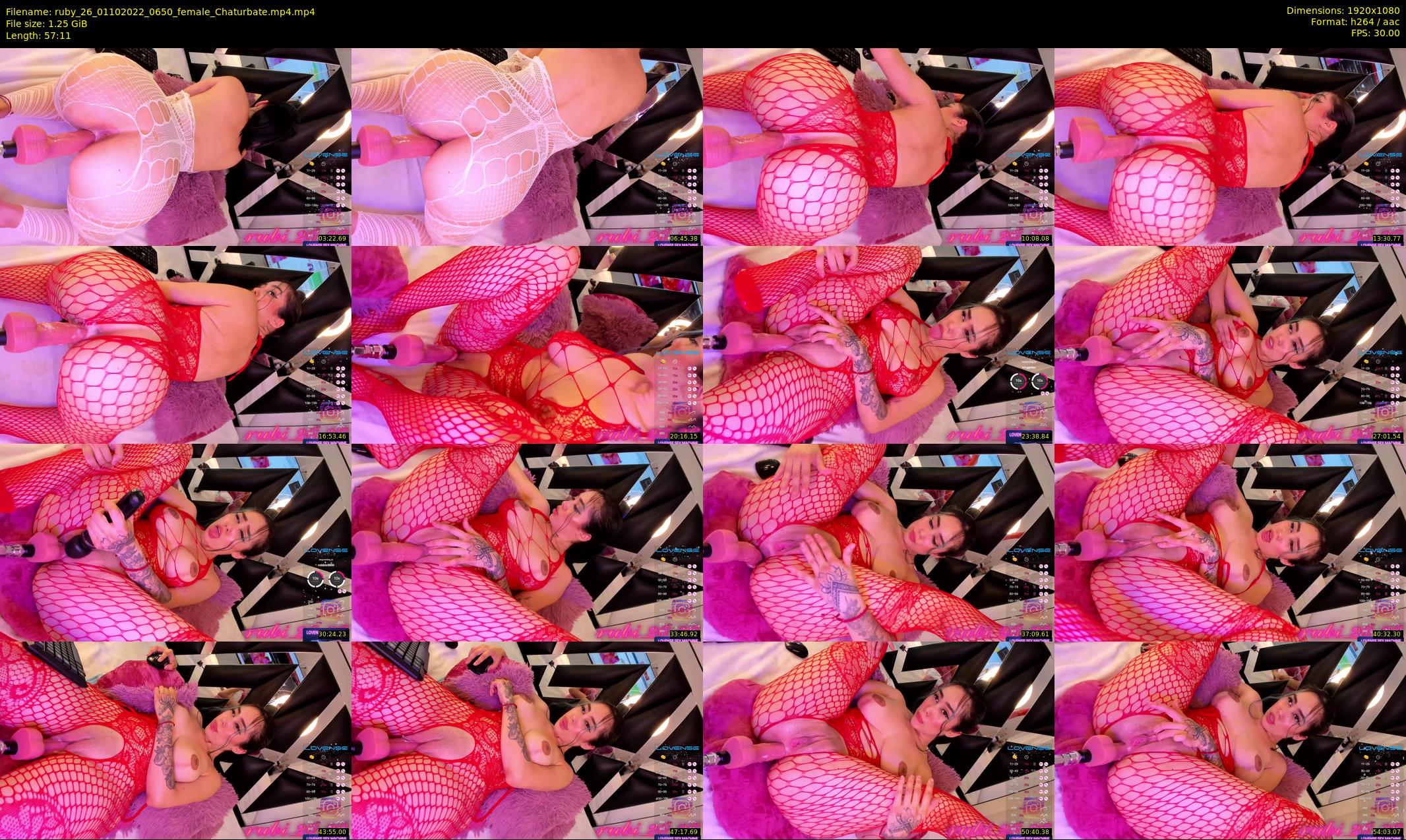 ruby_26 — 58 minute Chaturbate female cam show recording, 1080p, Oct 1, 2022