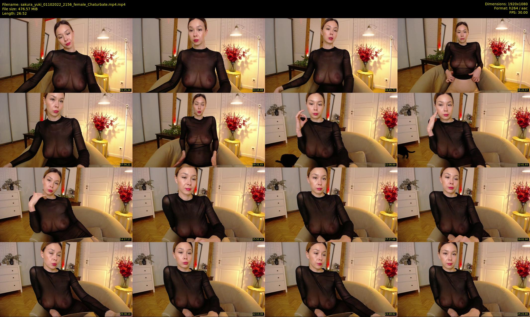 sakura_yuki — 27 minute Chaturbate female cam show recording, 1080p, Oct 1, 2022