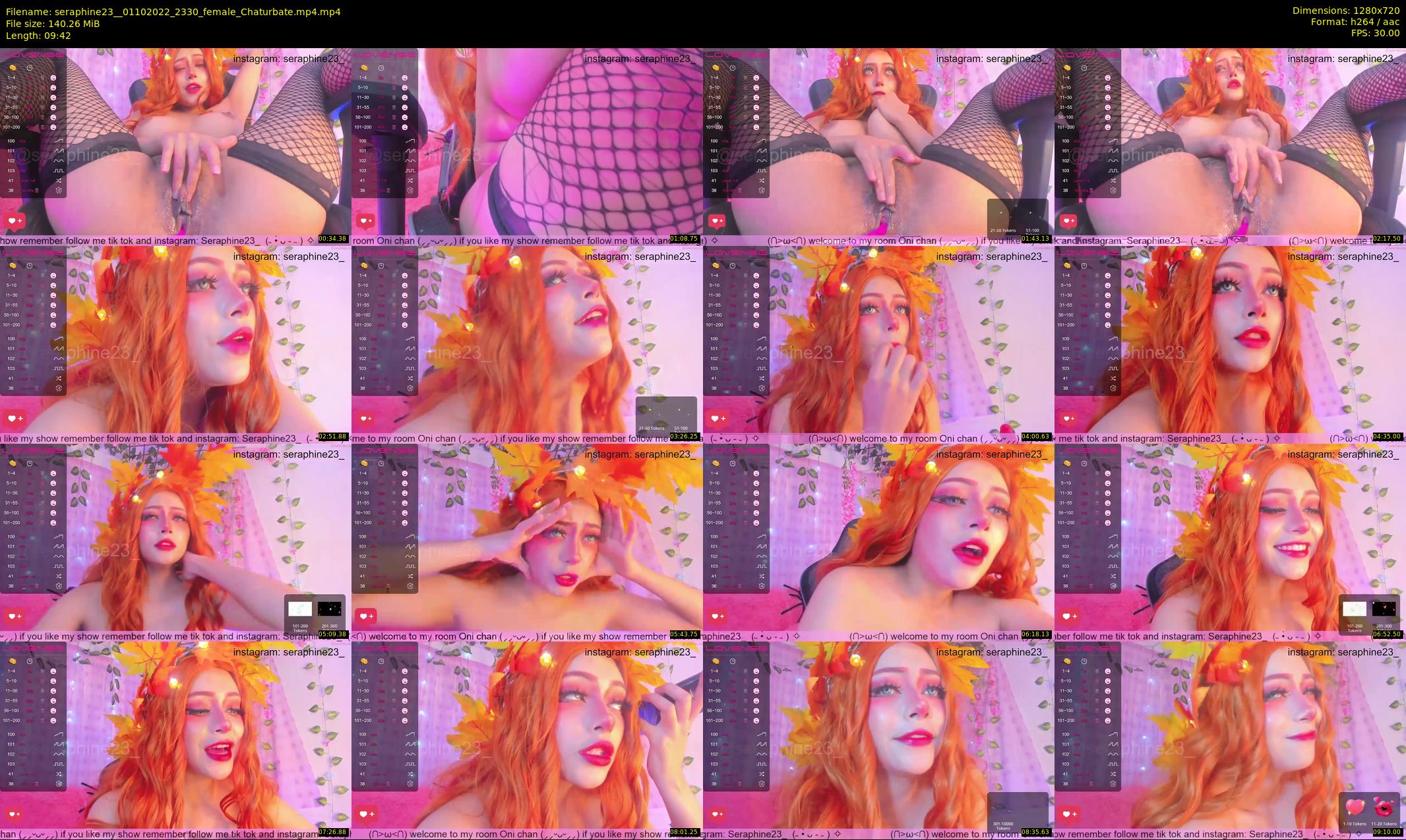seraphine23_ — 10 minute Chaturbate female cam show recording, 720p, Oct 1, 2022