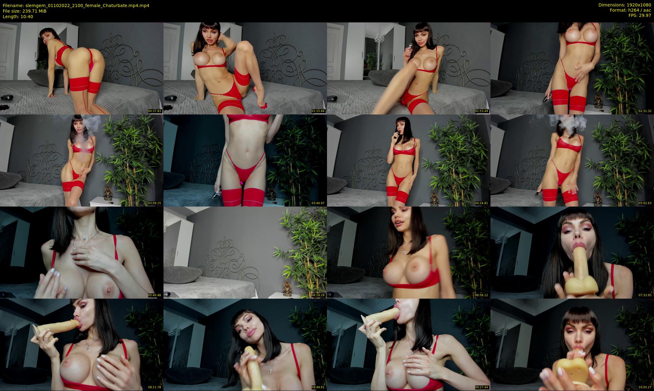 slemgem — 11 minute Chaturbate couple cam show recording, 1080p, Oct 1, 2022