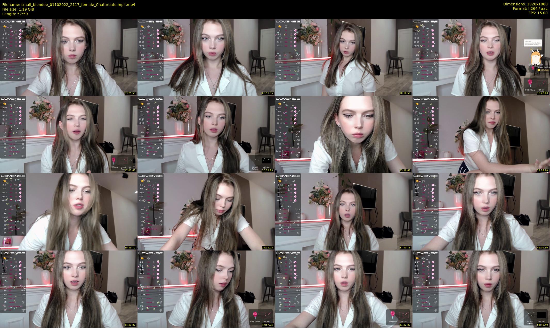 small_blondee — 58 minute Chaturbate female cam show recording, 1080p, Oct 1, 2022