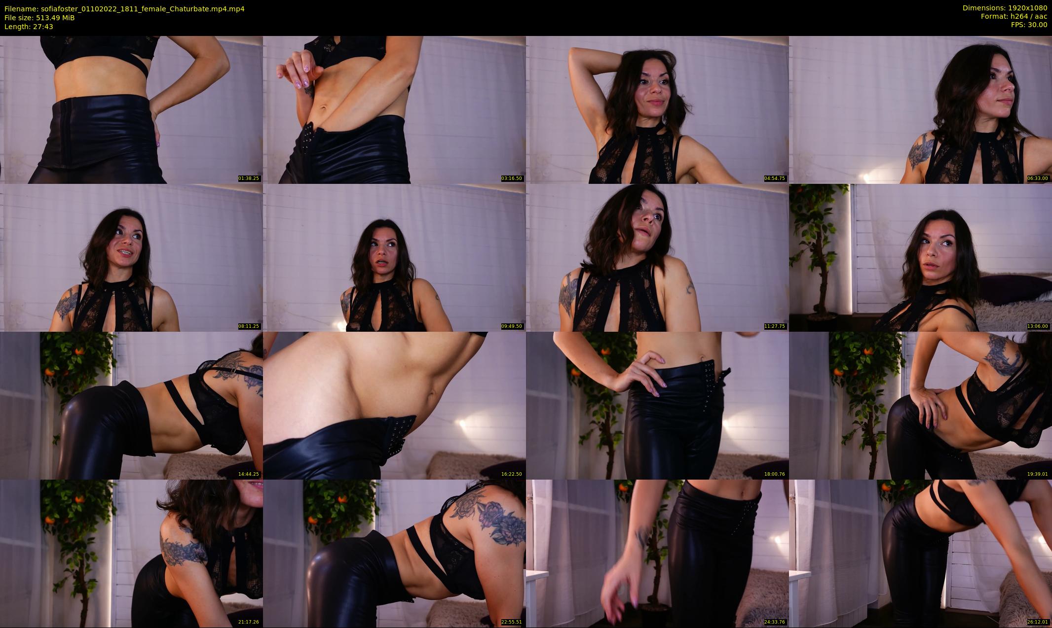 sofiafoster — 28 minute Chaturbate female cam show recording, 1080p, Oct 1, 2022