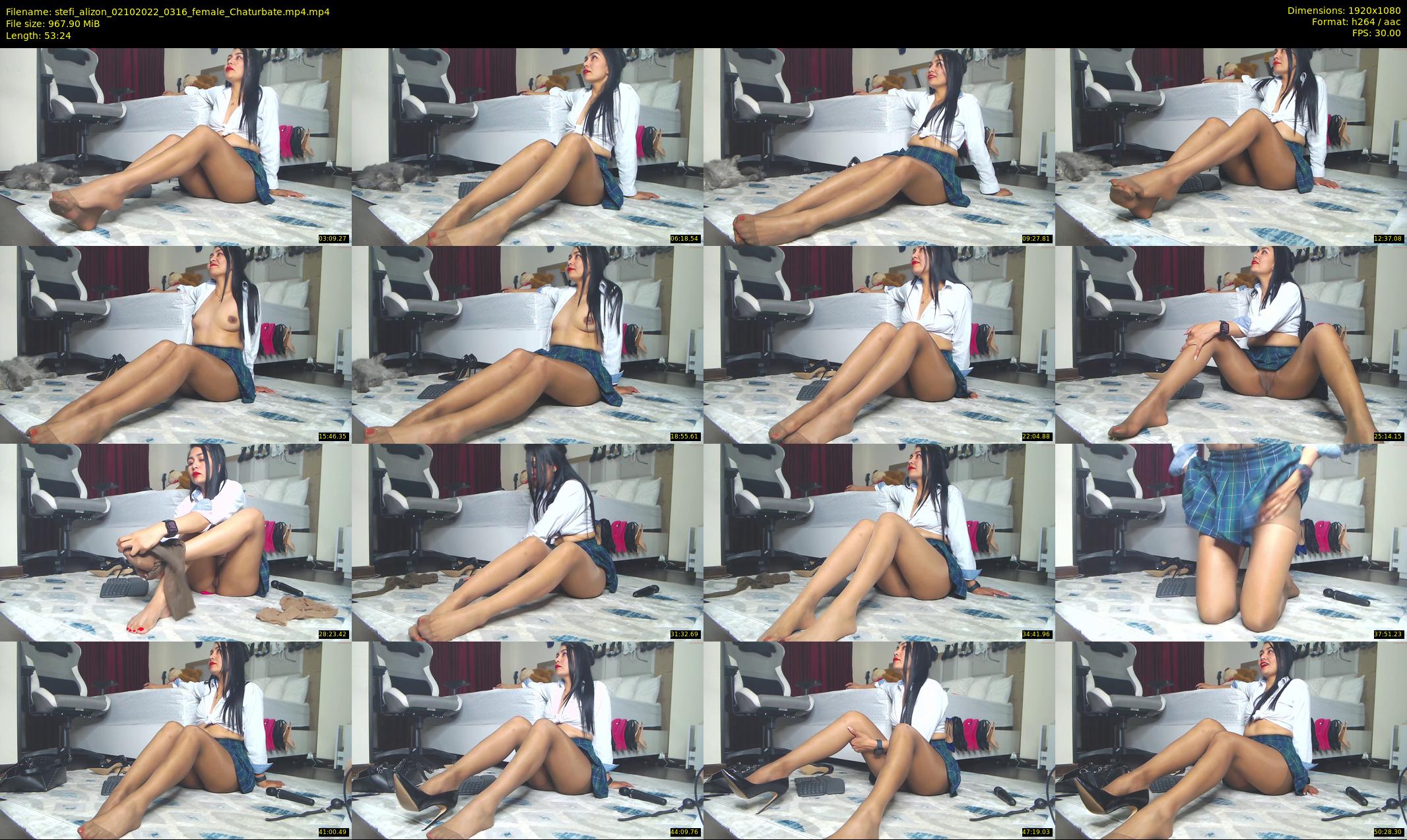 stefi_alizon — 54 minute Chaturbate female cam show recording, 1080p, Oct 2, 2022