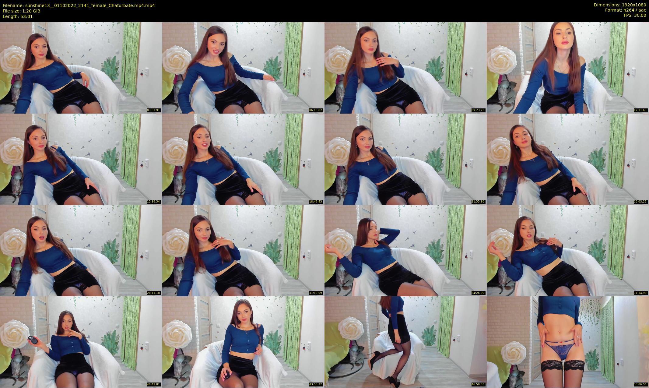 sunshine13_ — 54 minute Chaturbate female cam show recording, 1080p, Oct 1, 2022