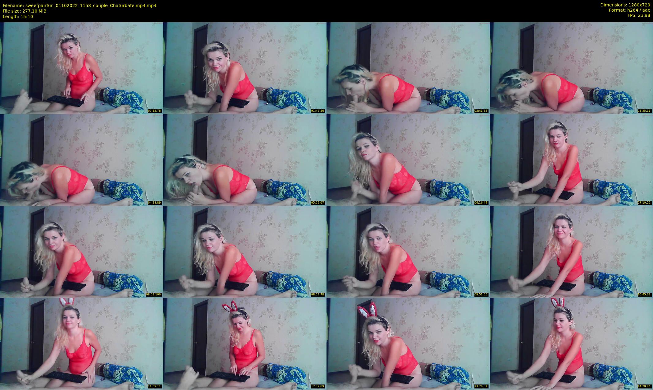 sweetpairfun — 16 minute Chaturbate couple cam show recording, 720p, Oct 1, 2022