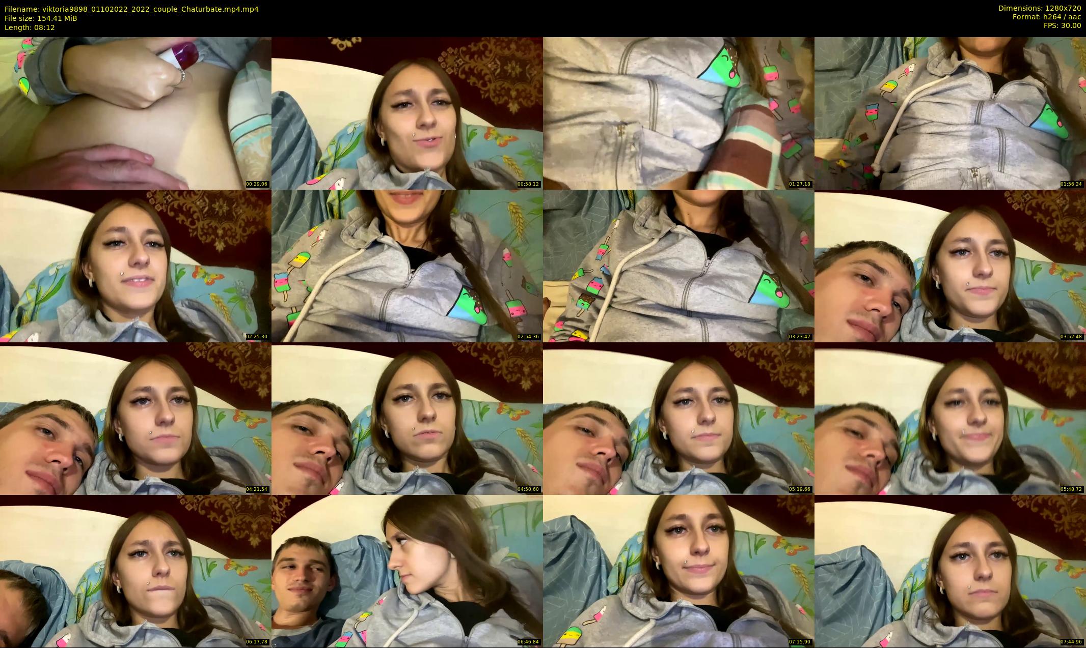 viktoria9898 — 9 minute Chaturbate couple cam show recording, 720p, Oct 1, 2022