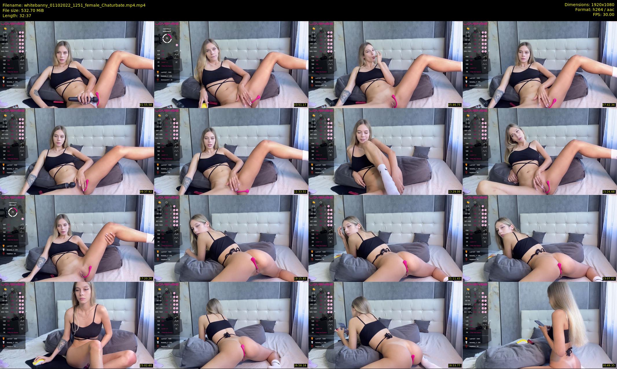 whitebanny — 33 minute Chaturbate couple cam show recording, 1080p, Oct 1, 2022
