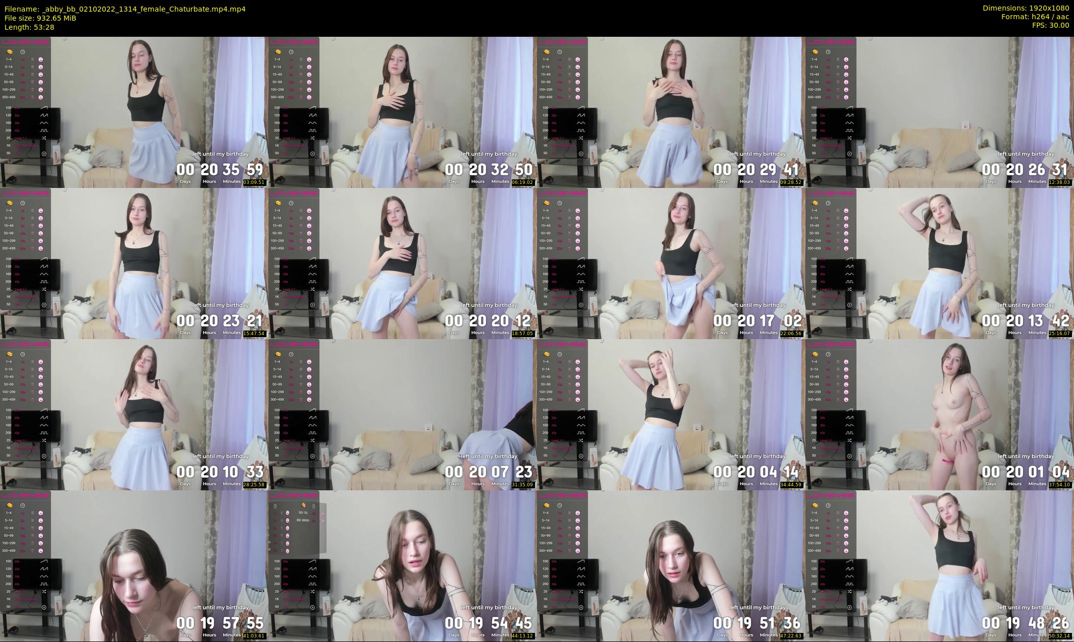 _abby_bb — 54 minute Chaturbate female cam show recording, 1080p, Oct 2, 2022