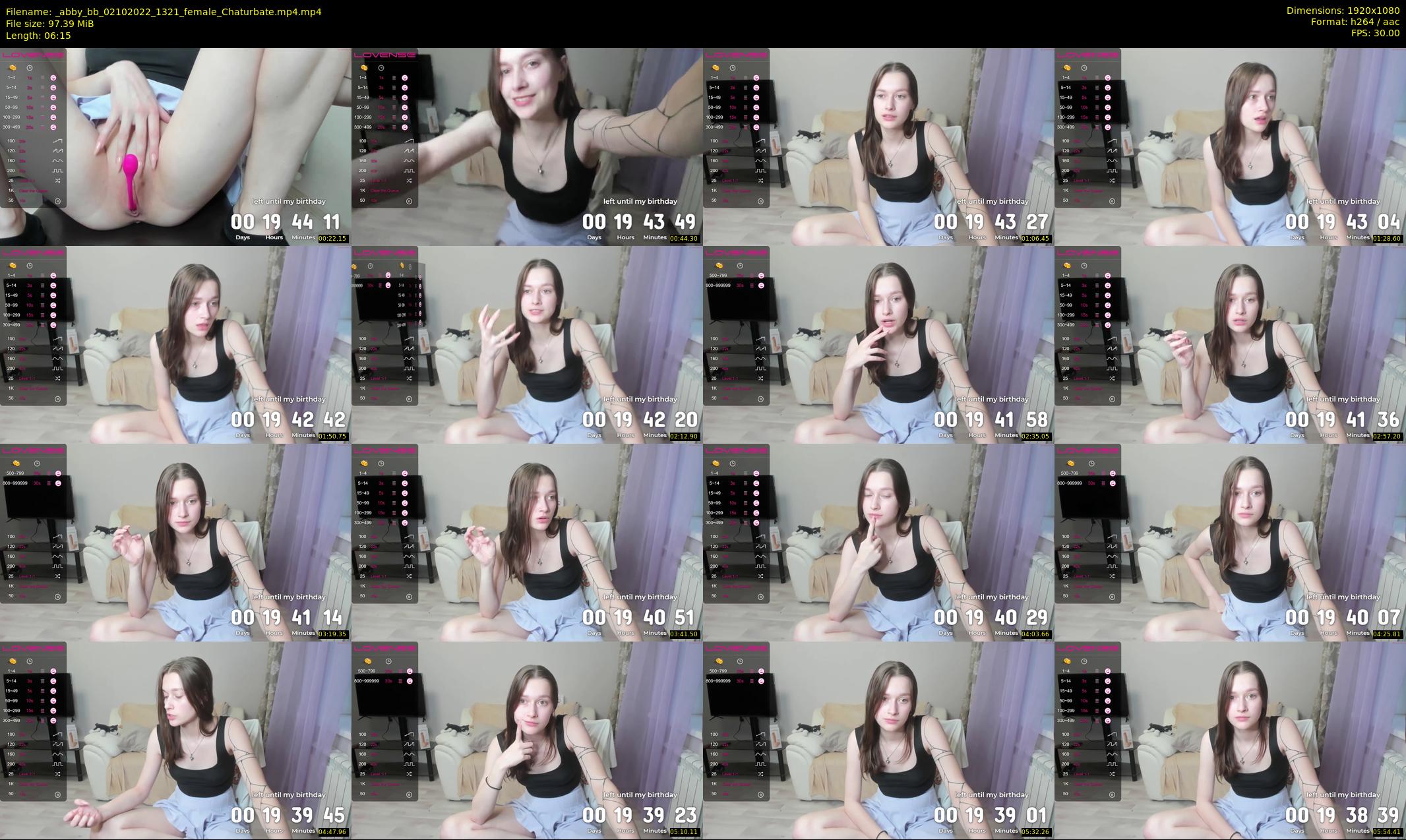 _abby_bb — 7 minute Chaturbate female cam show recording, 1080p, Oct 2, 2022
