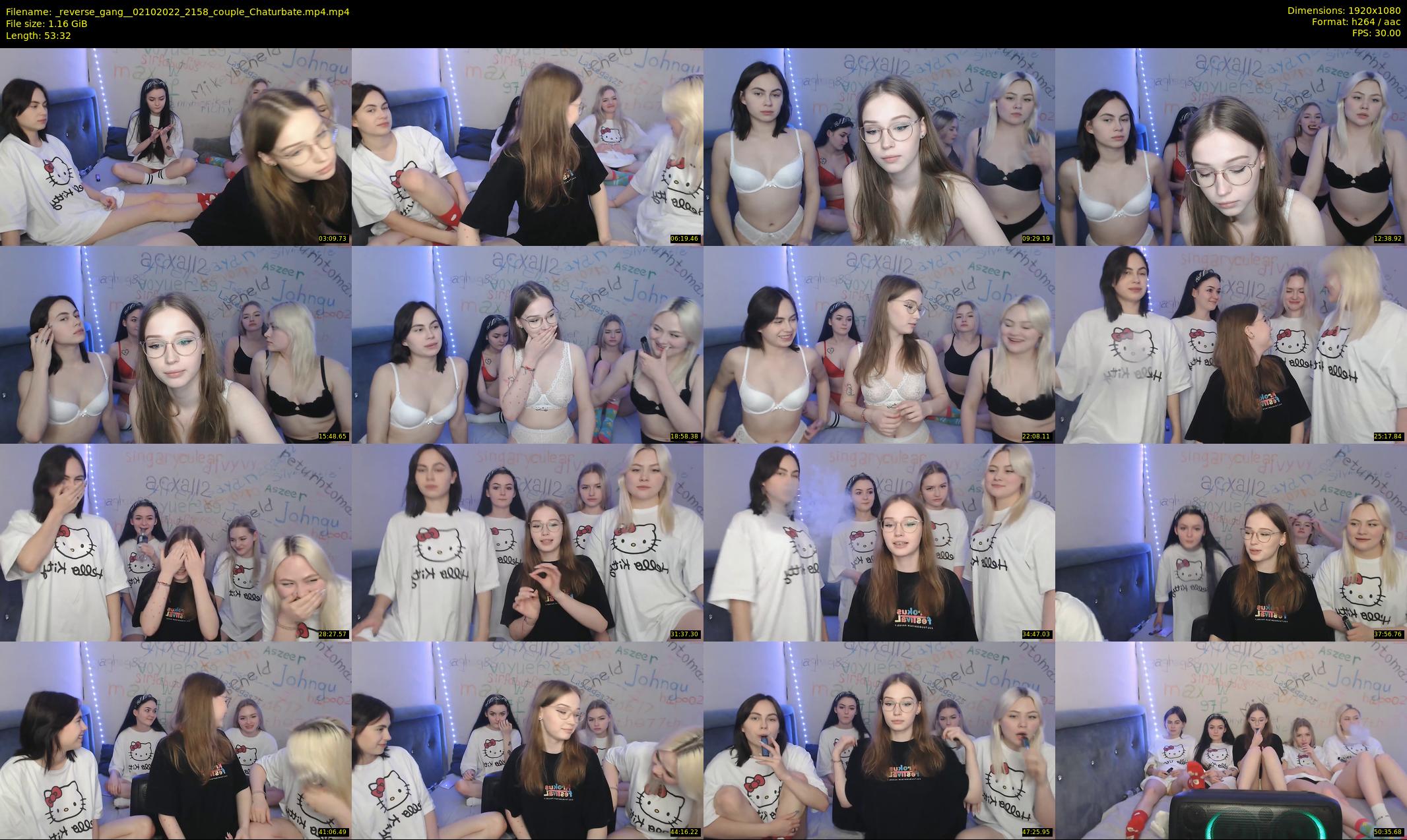 _reverse_gang_ — 54 minute Chaturbate couple cam show recording, 1080p, Oct 2, 2022
