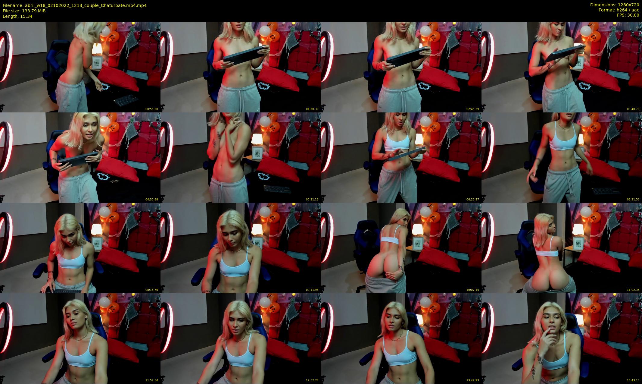 abril_w18 — 16 minute Chaturbate female cam show recording, 720p, Oct 2, 2022