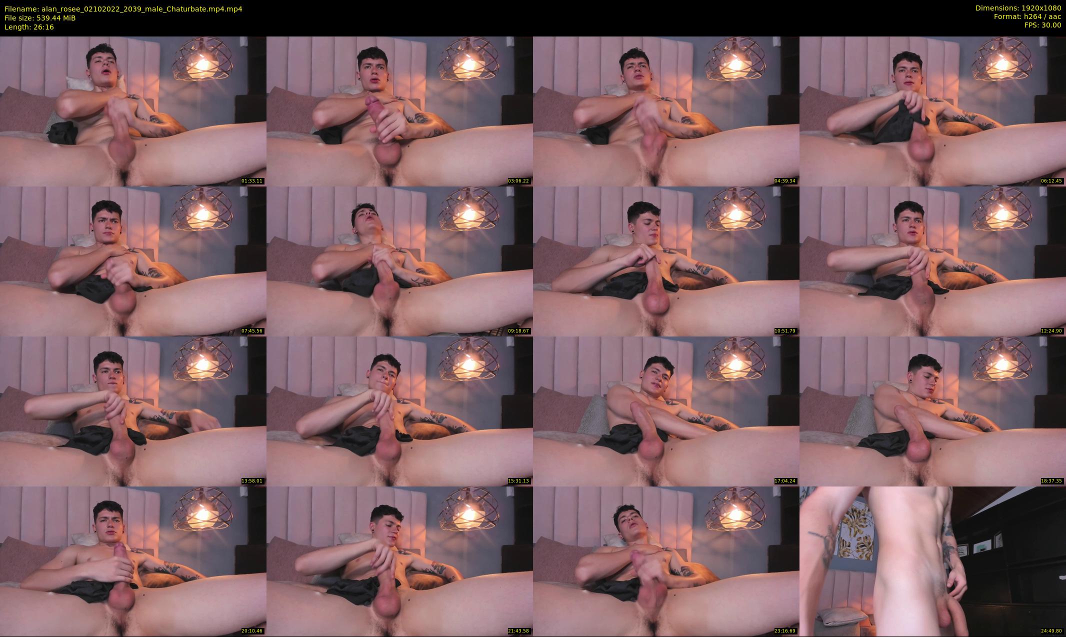 alan_rosee — 27 minute Chaturbate male cam show recording, 1080p, Oct 2, 2022