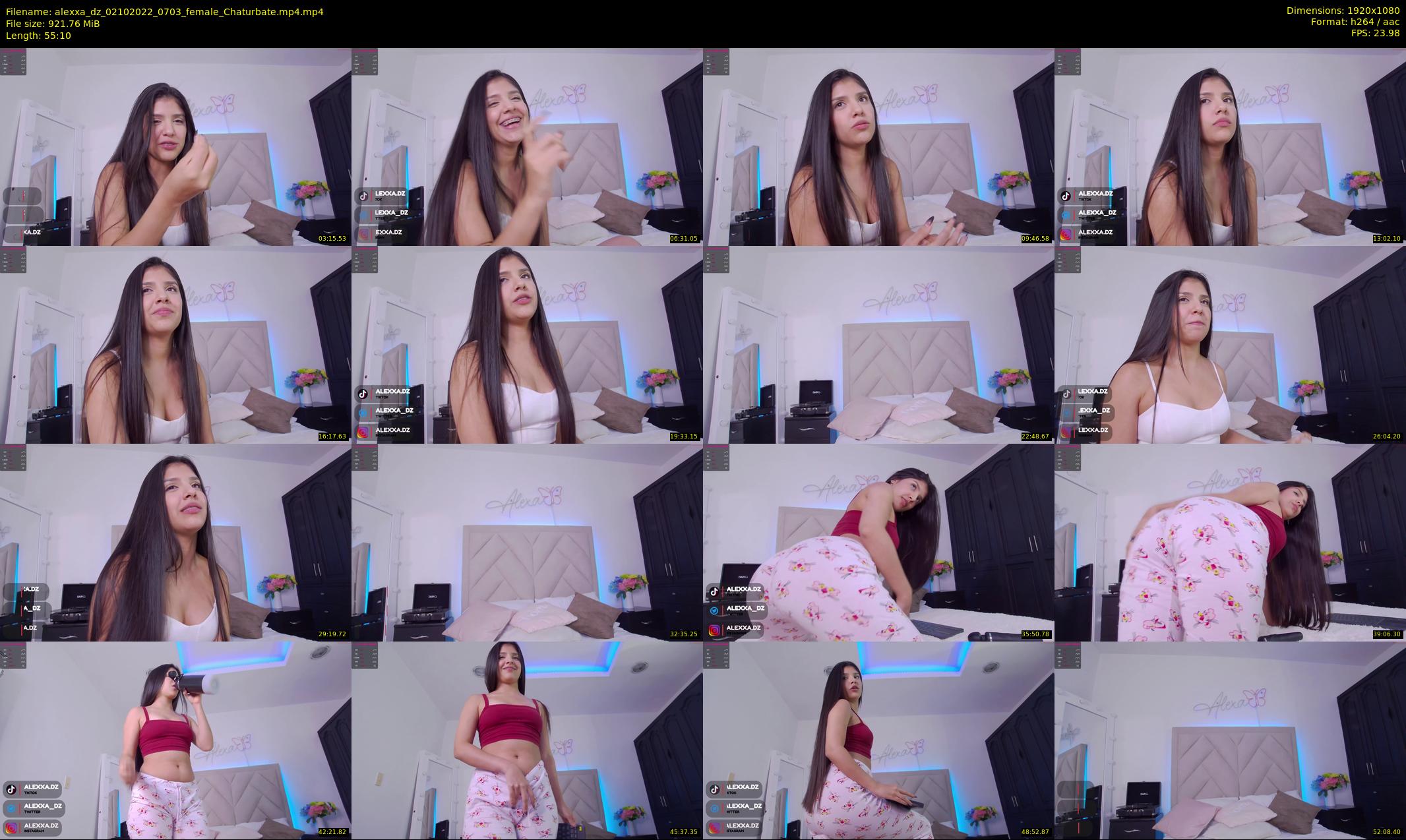 alexxa_dz — 56 minute Chaturbate female cam show recording, 1080p, Oct 2, 2022