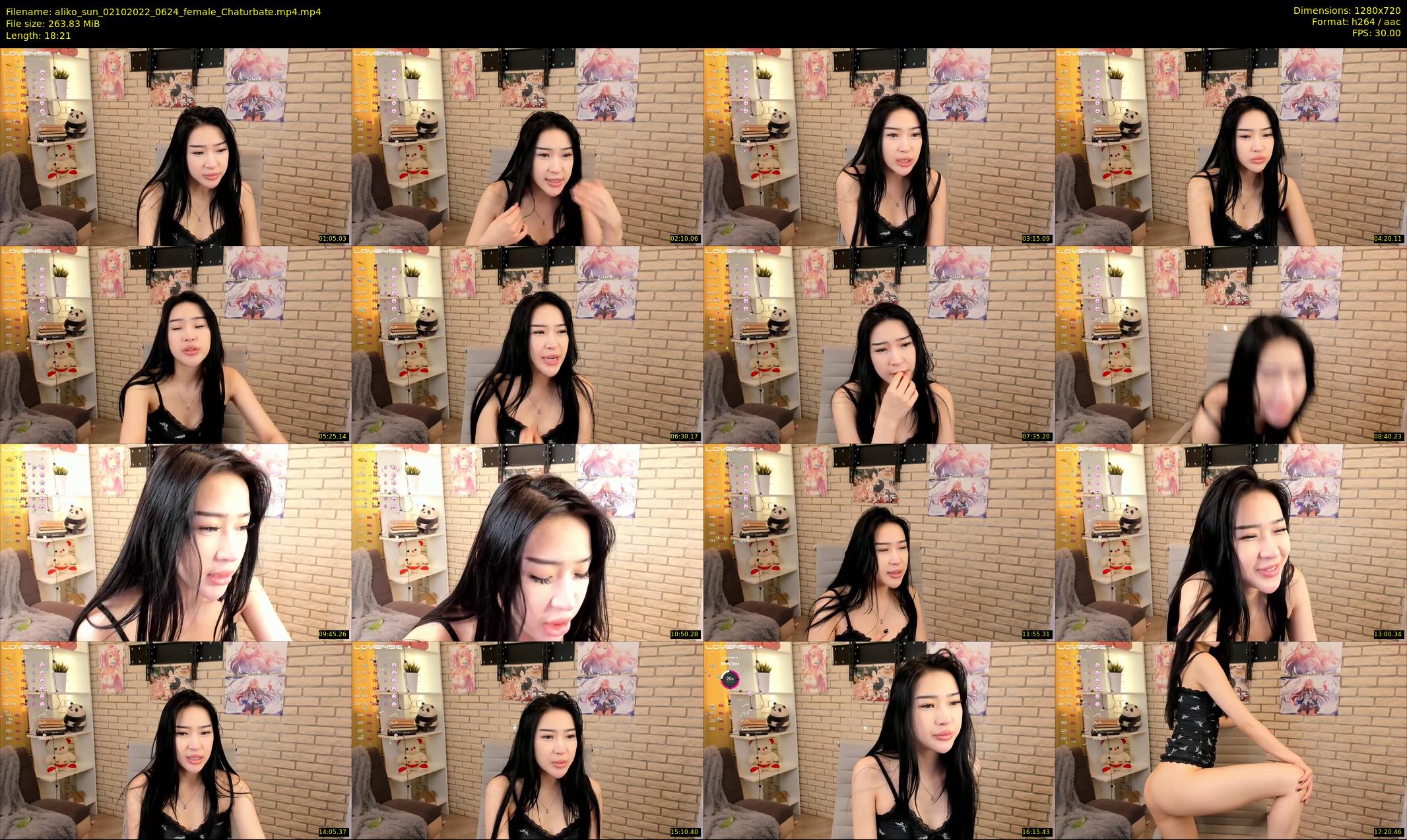 aliko_sun — 19 minute Chaturbate female cam show recording, 720p, Oct 2, 2022