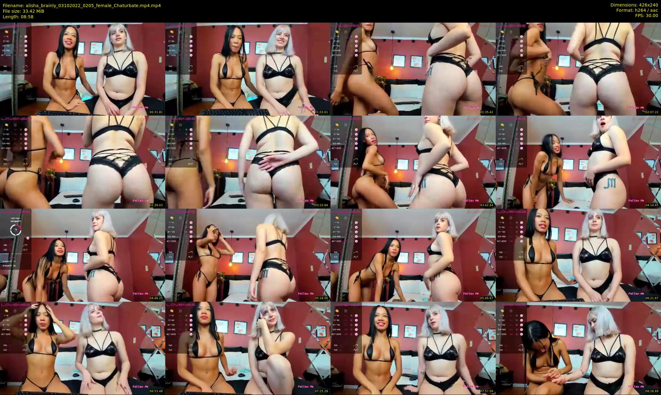 alisha_brainly — 9 minute Chaturbate female cam show recording, SD, Oct 3, 2022