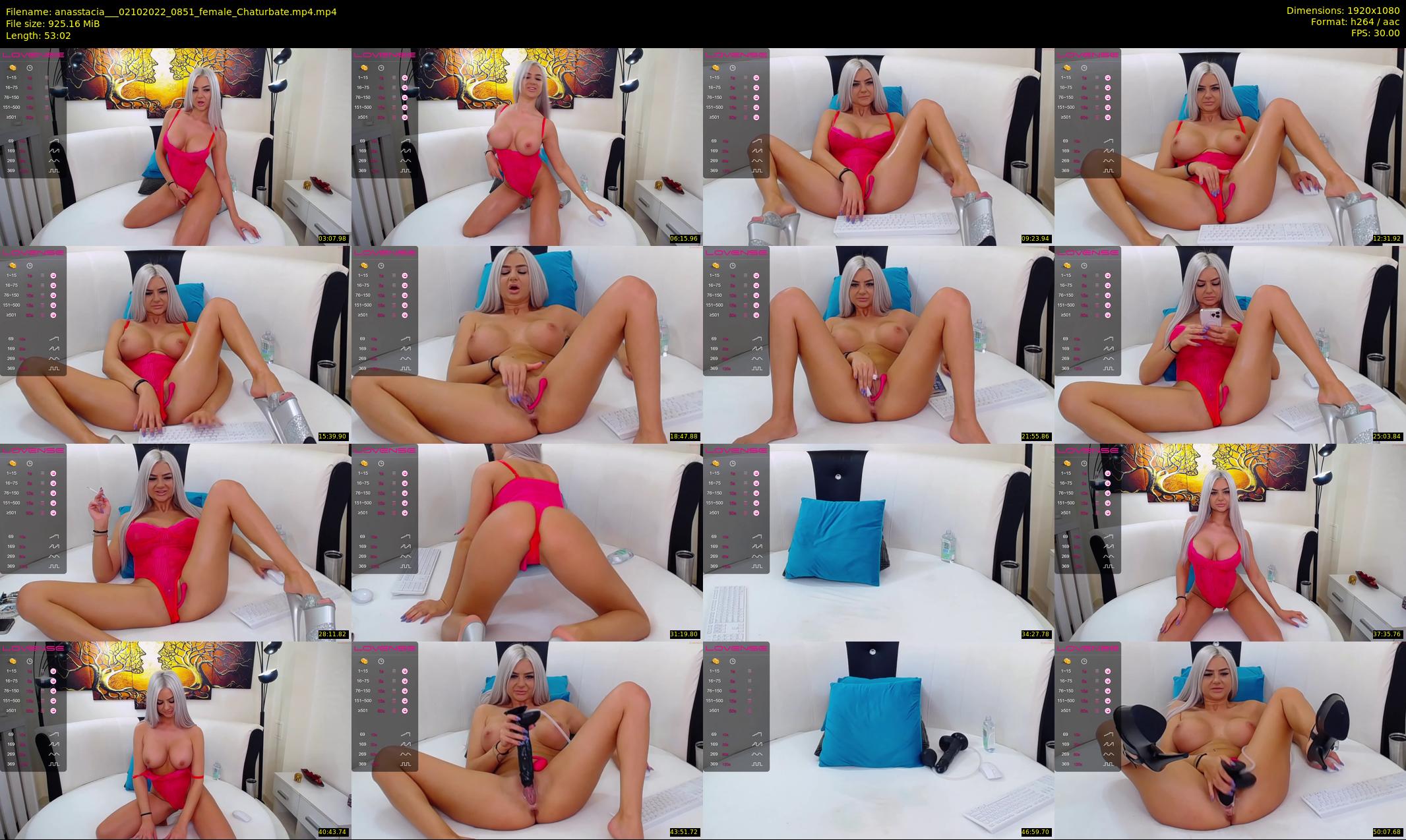 anasstacia__ — 54 minute Chaturbate female cam show recording, 1080p, Oct 2, 2022
