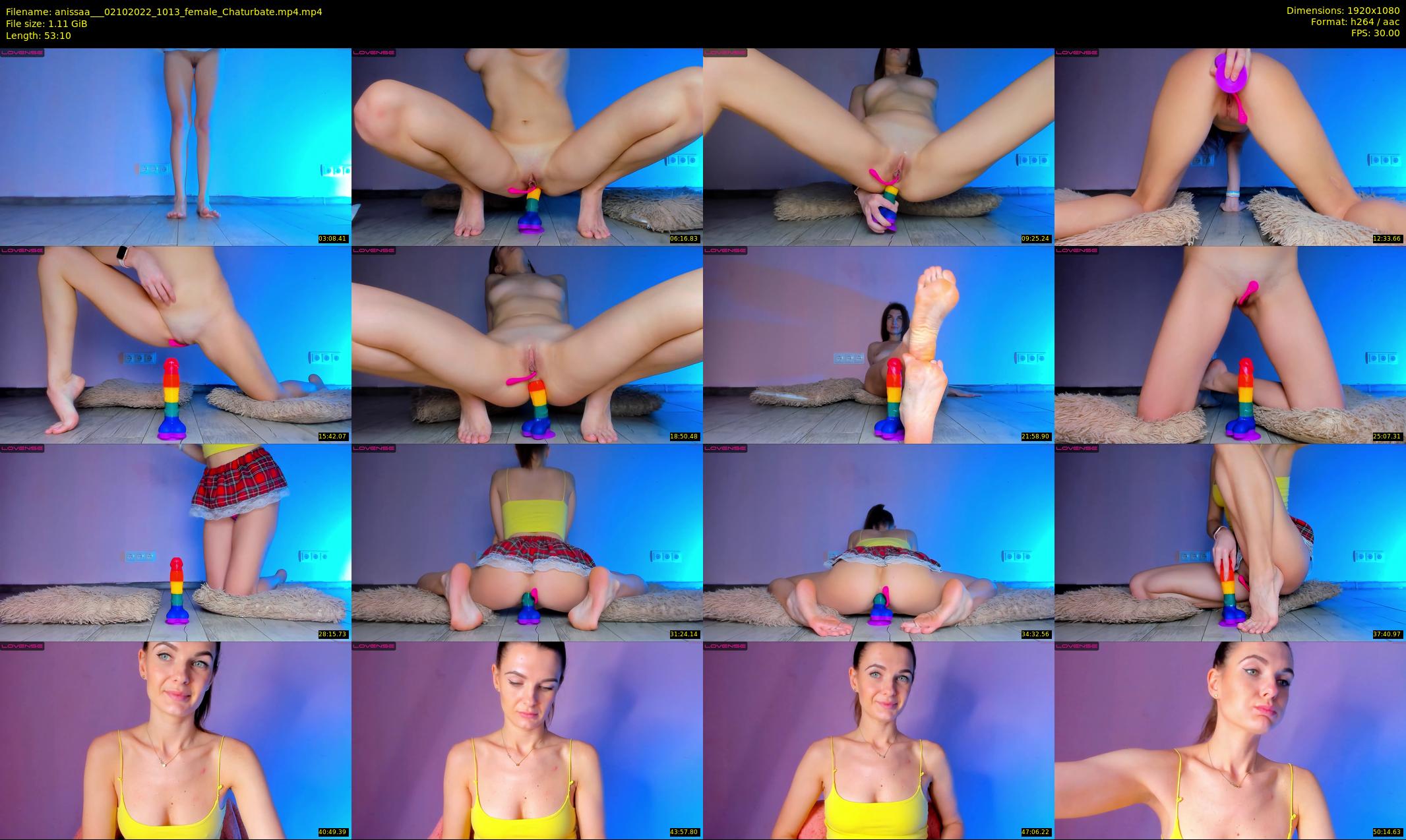 anissaa__ — 54 minute Chaturbate female cam show recording, 1080p, Oct 2, 2022