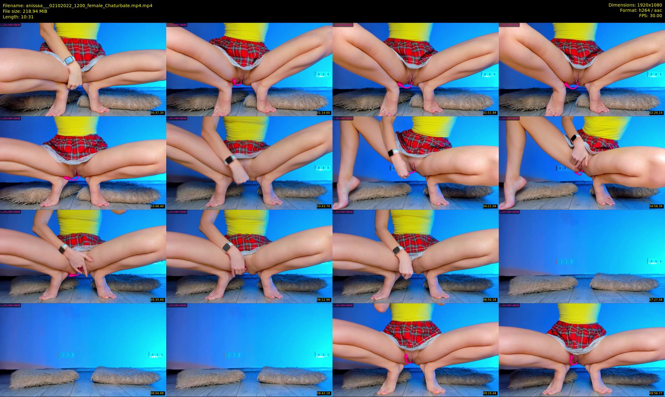 anissaa__ — 11 minute Chaturbate female cam show recording, 1080p, Oct 2, 2022