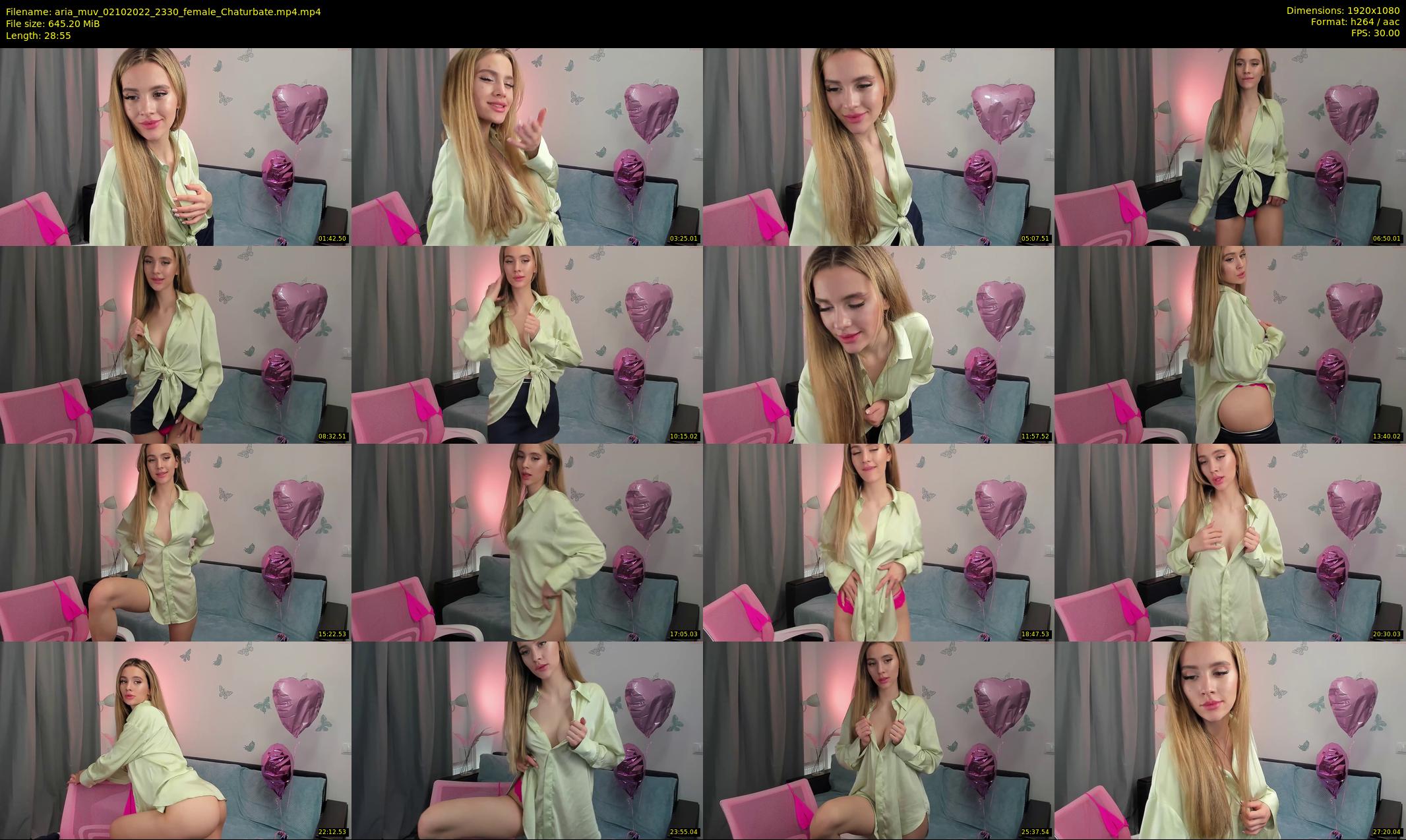aria_muv — 29 minute Chaturbate female cam show recording, 1080p, Oct 2, 2022