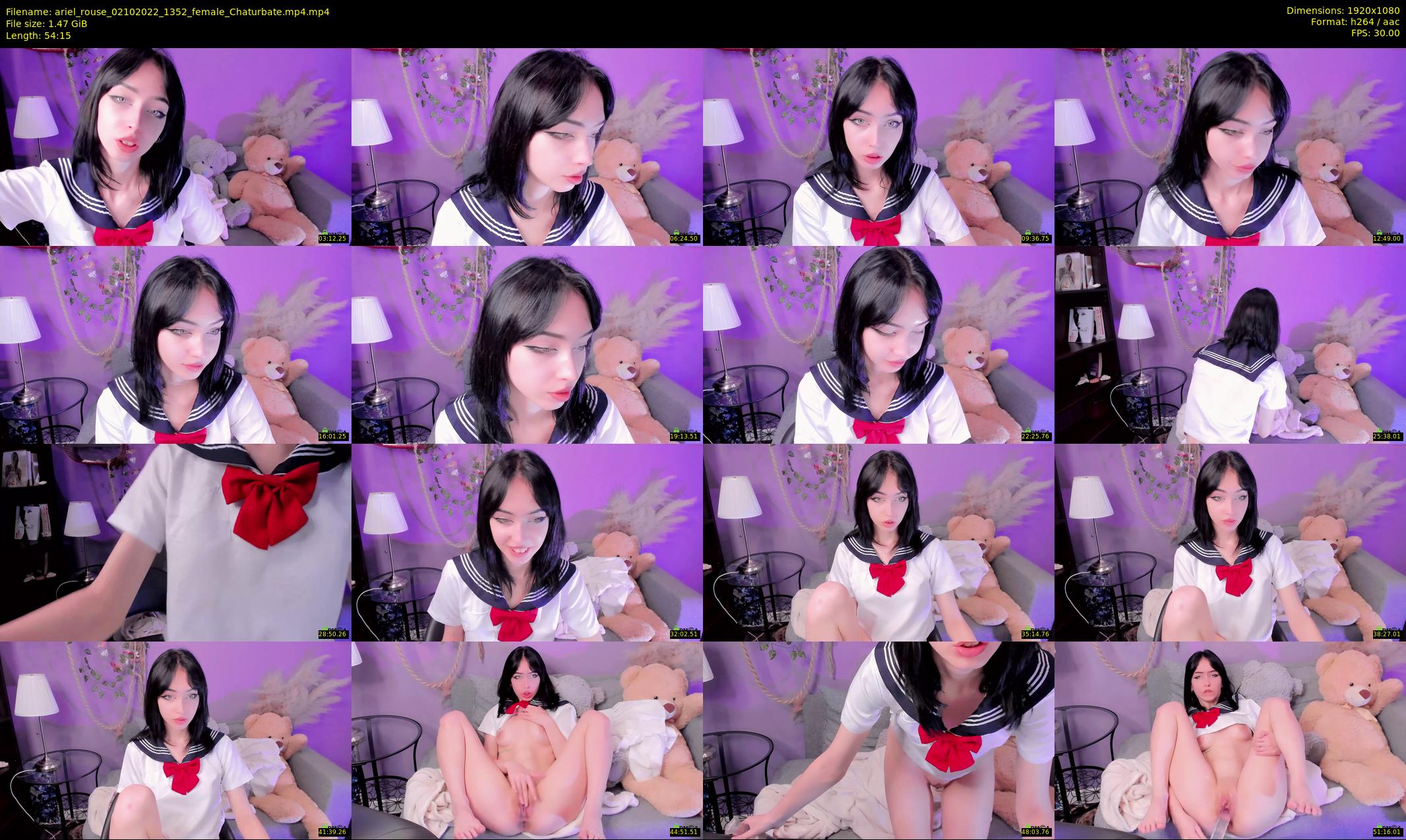ariel_rouse — 55 minute Chaturbate female cam show recording, 1080p, Oct 2, 2022