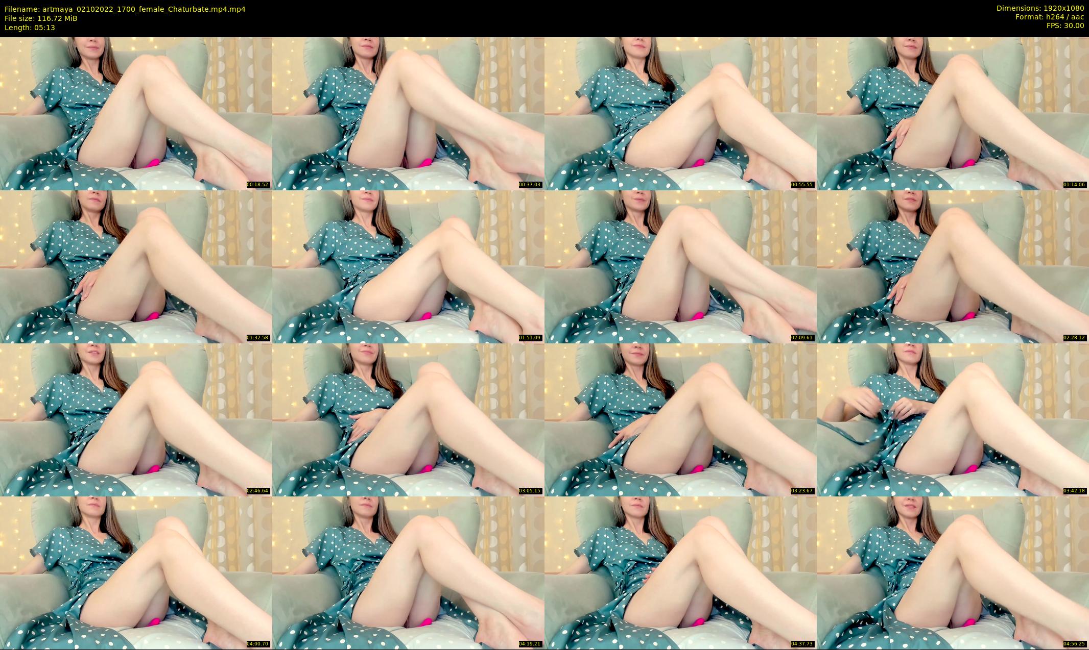 artmaya — 6 minute Chaturbate female cam show recording, 1080p, Oct 2, 2022