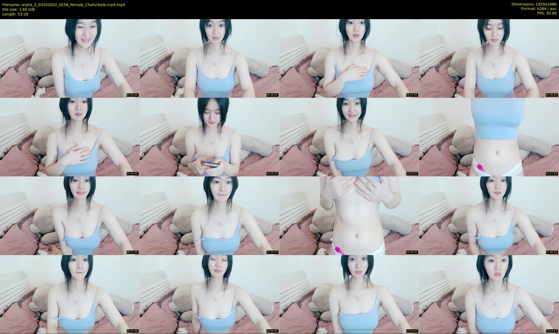 arylia_3 — 54 minute Chaturbate female cam show recording, 1080p, Oct 3, 2022