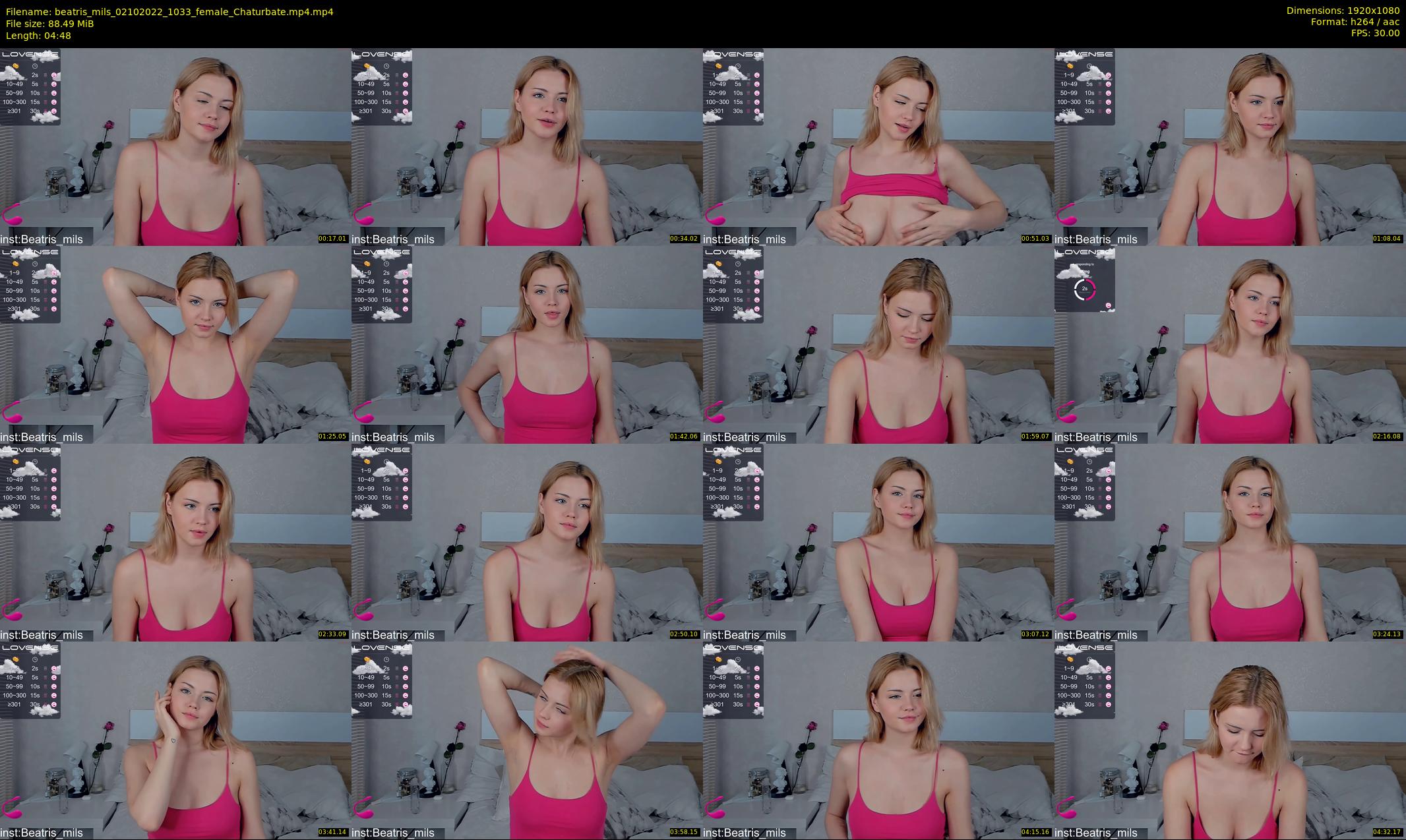 beatris_mils — 5 minute Chaturbate female cam show recording, 1080p, Oct 2, 2022