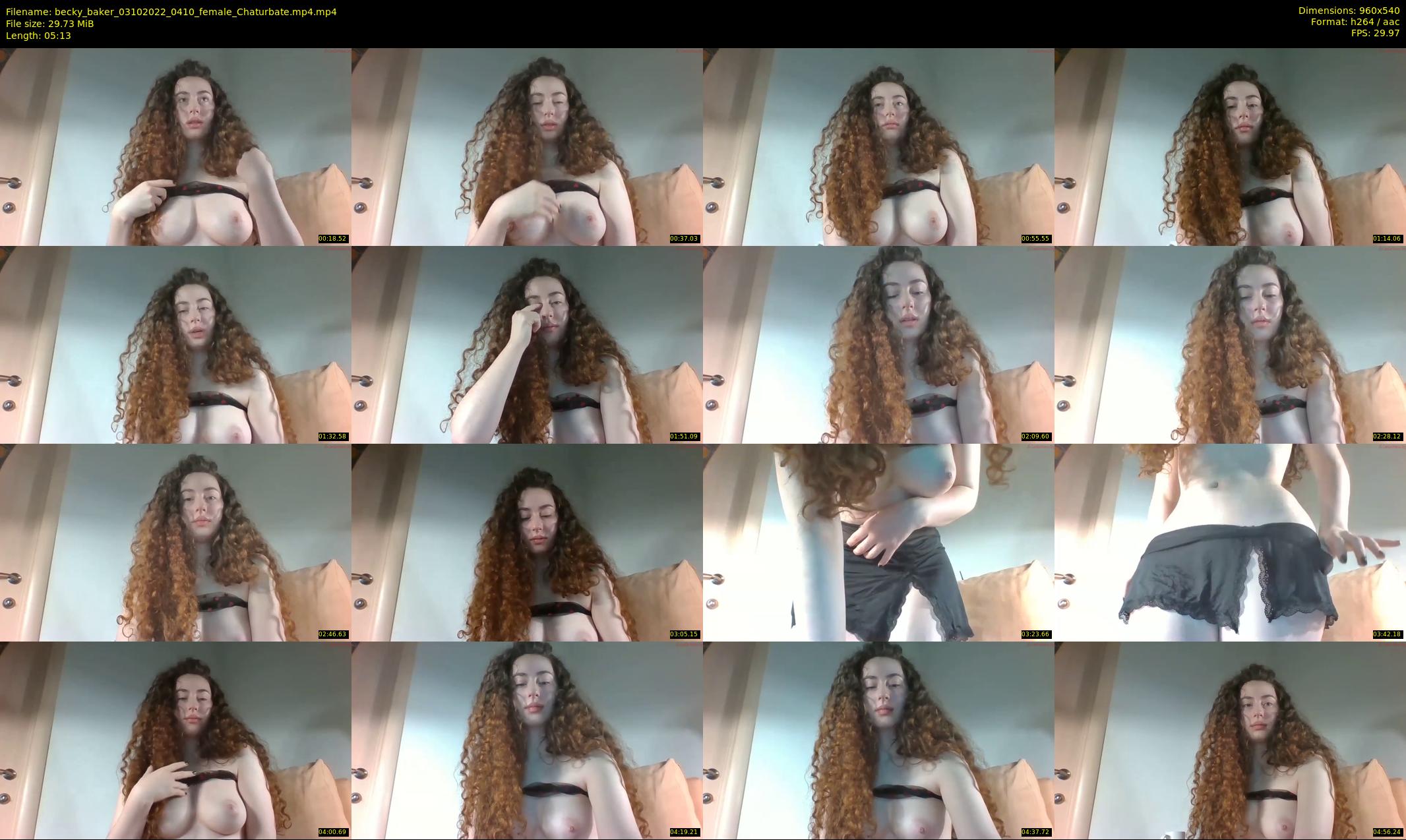 becky_baker — 6 minute Chaturbate female cam show recording, 480p, Oct 3, 2022