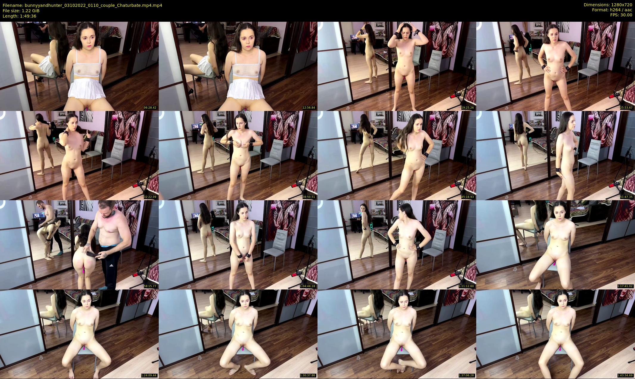 bunnyyandhunter — 110 minute Chaturbate couple cam show recording, 720p, Oct 3, 2022
