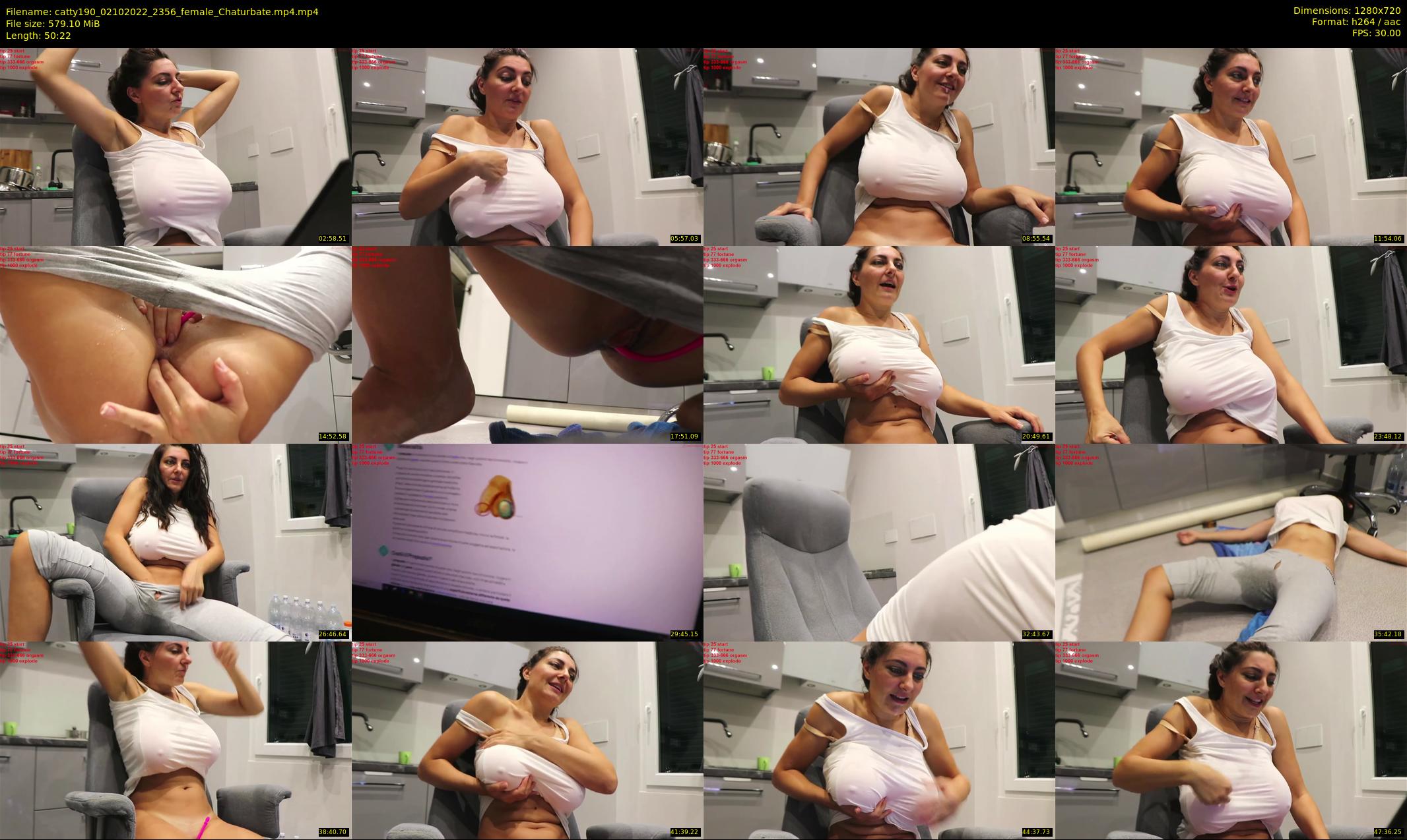 catty190 — 51 minute Chaturbate female cam show recording, 720p, Oct 2, 2022