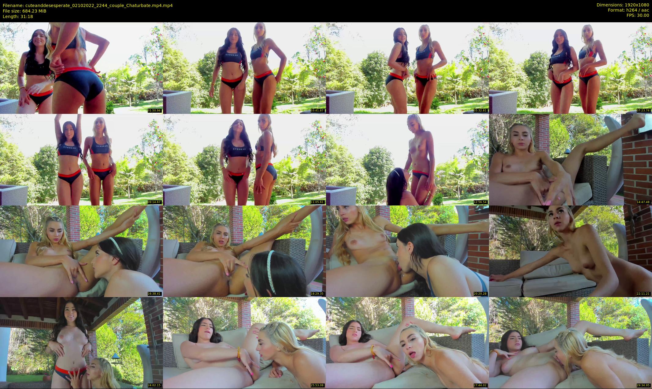 cuteanddesesperate — 32 minute Chaturbate female cam show recording, 1080p, Oct 2, 2022