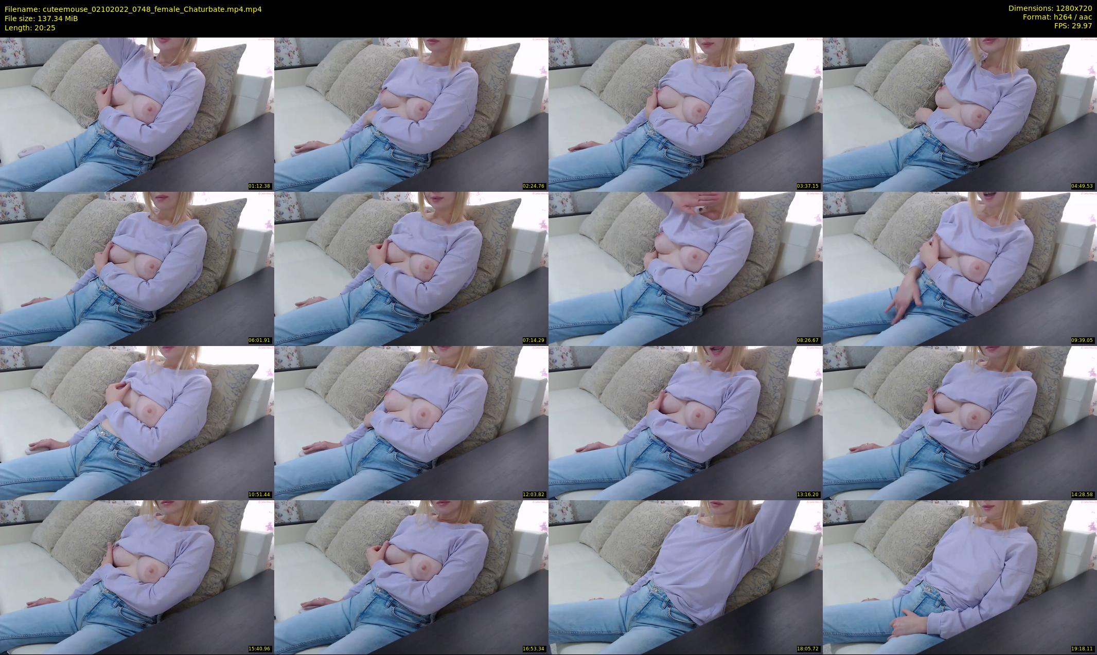 cuteemouse — 21 minute Chaturbate female cam show recording, 720p, Oct 2, 2022