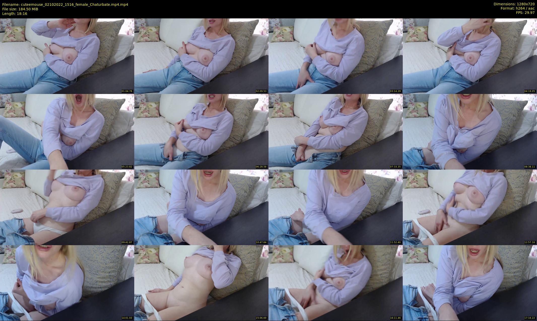 cuteemouse — 19 minute Chaturbate female cam show recording, 720p, Oct 2, 2022