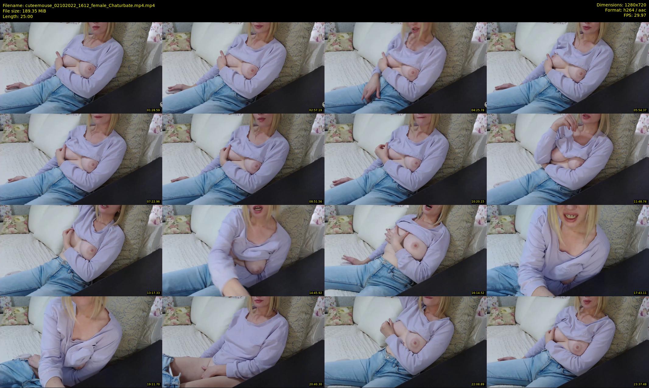 cuteemouse — 25 minute Chaturbate female cam show recording, 720p, Oct 2, 2022