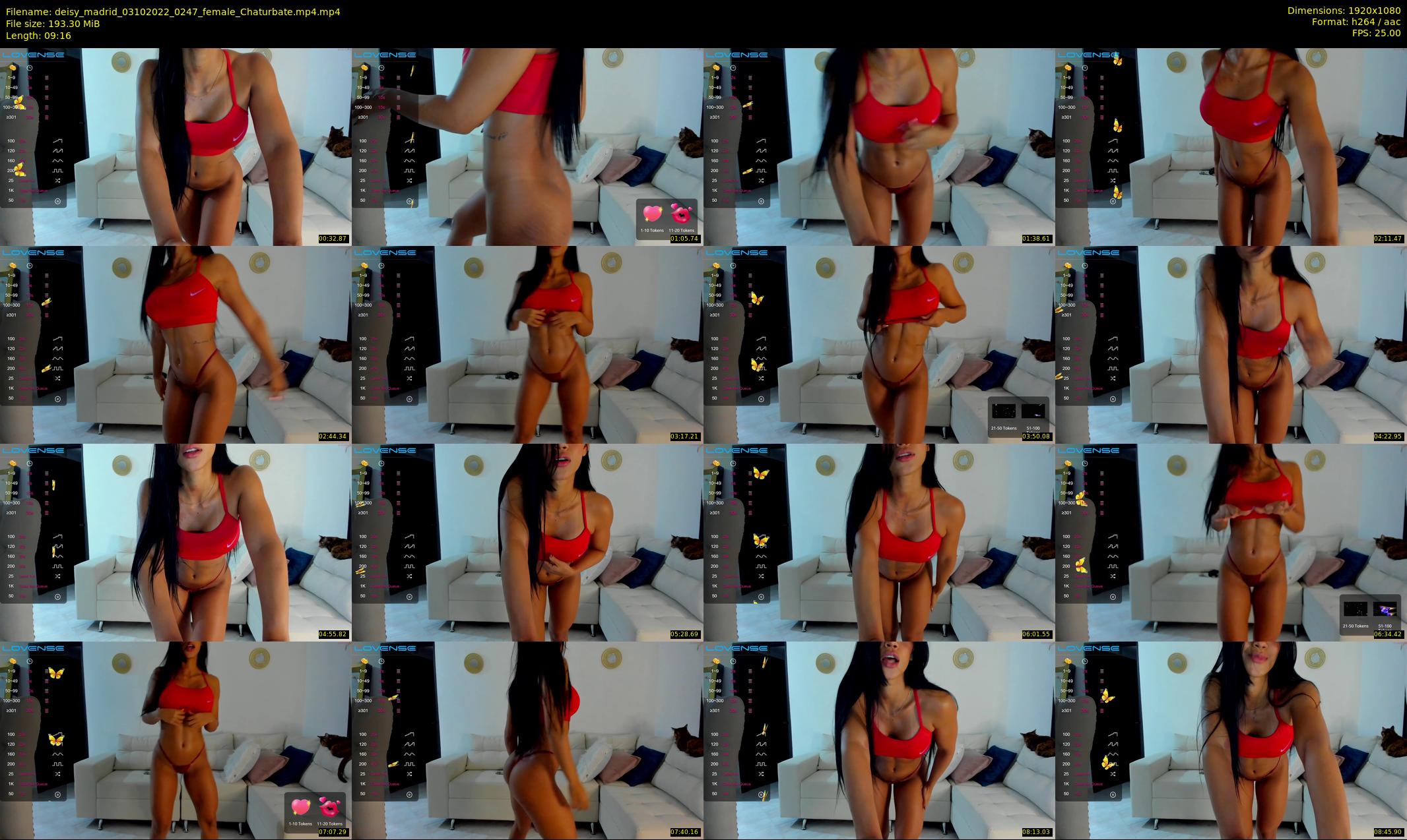 deisy_madrid — 10 minute Chaturbate female cam show recording, 1080p, Oct 3, 2022