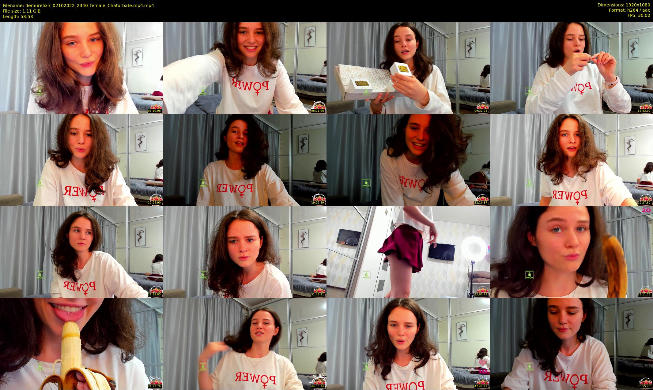 demurelixir — 54 minute Chaturbate female cam show recording, 1080p, Oct 2, 2022