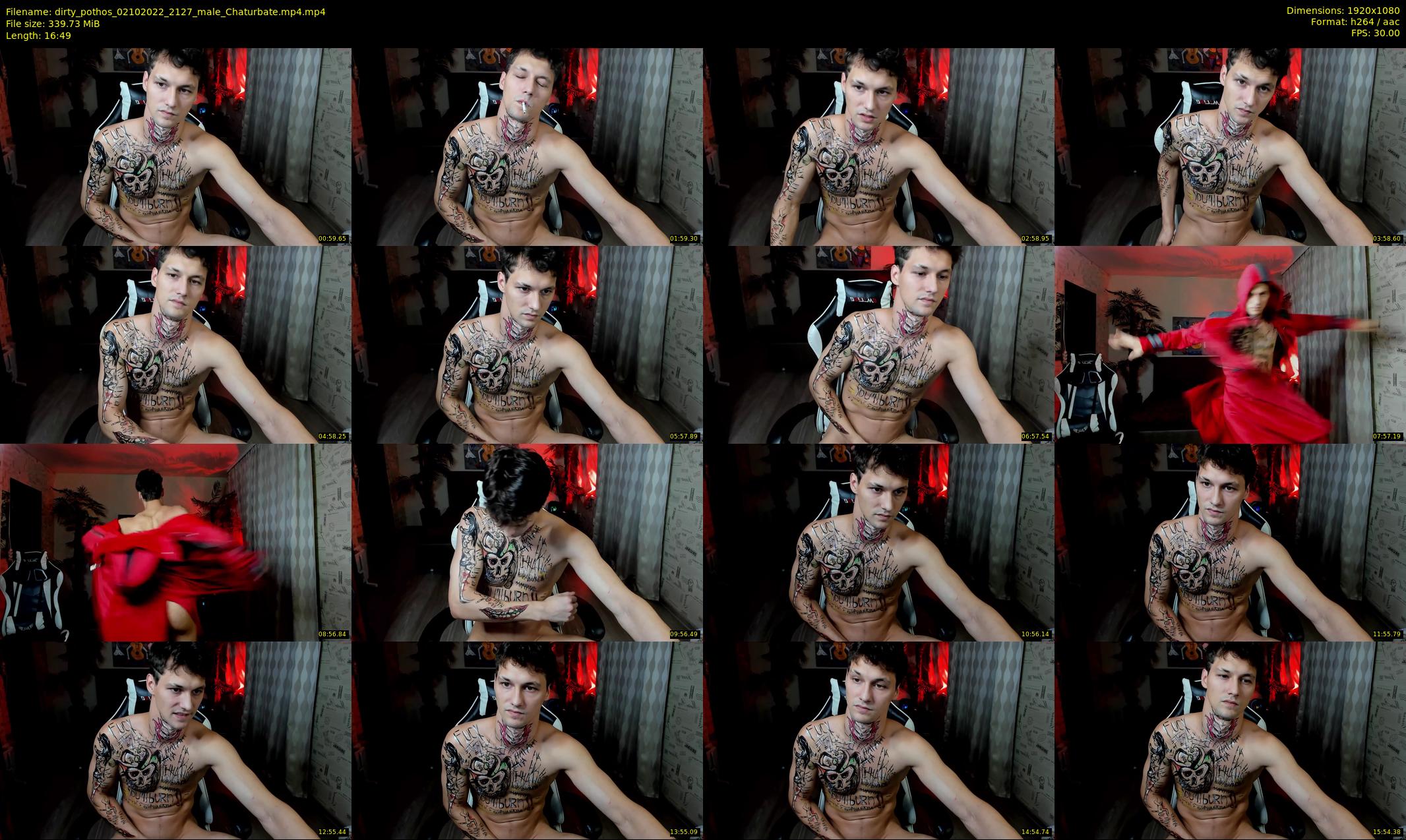 dirty_pothos — 17 minute Chaturbate male cam show recording, 1080p, Oct 2, 2022