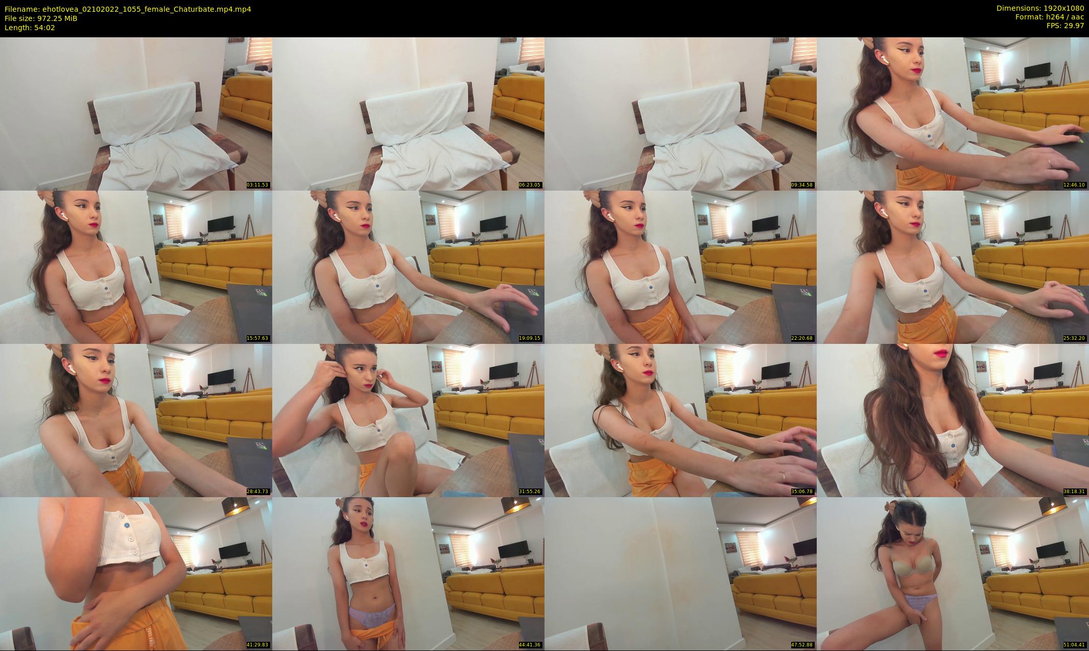 ehotlovea — 55 minute Chaturbate female cam show recording, 1080p, Oct 2, 2022