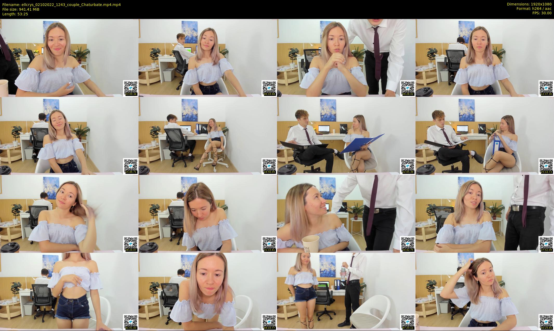 ellcrys — 54 minute Chaturbate couple cam show recording, 1080p, Oct 2, 2022